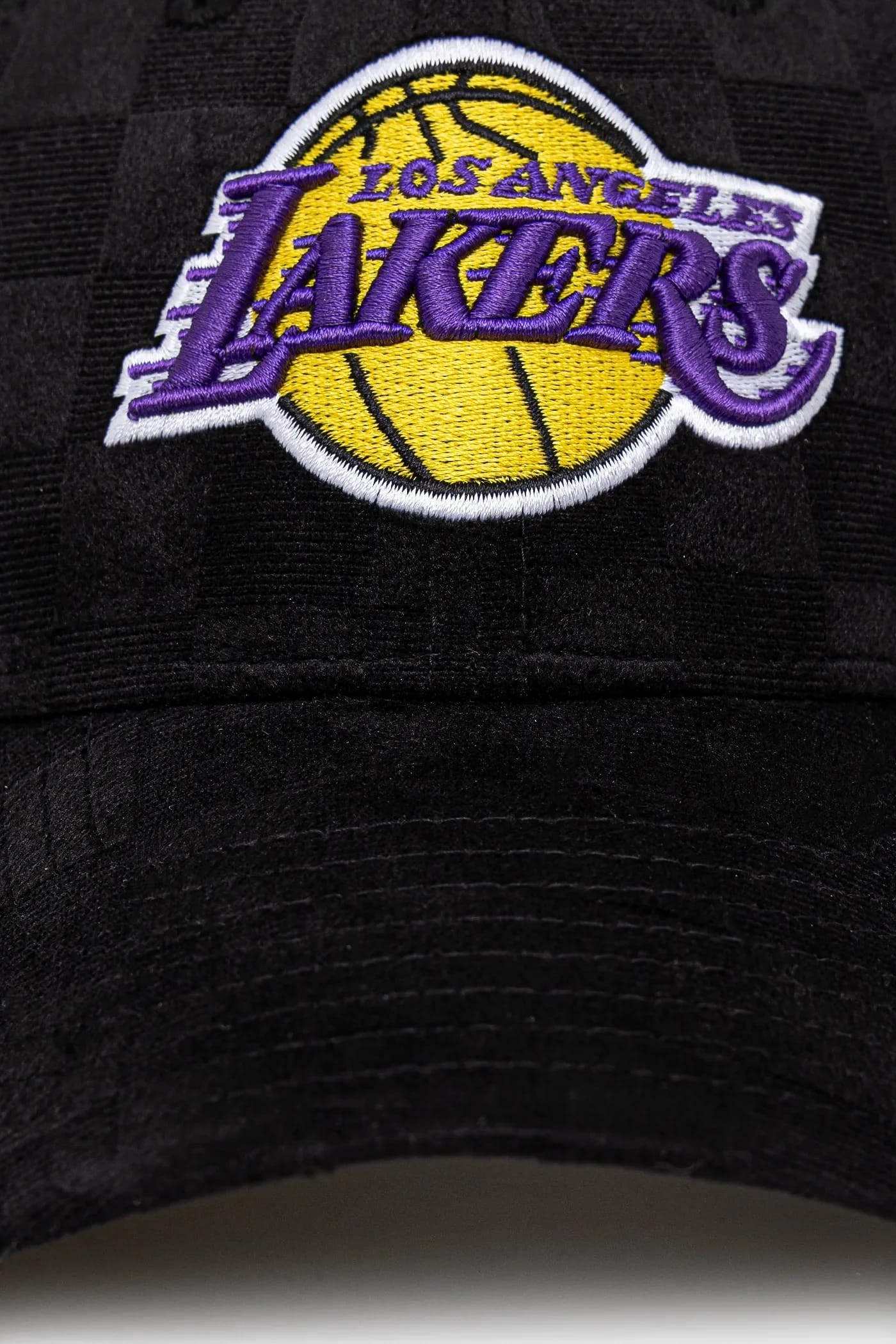 Бархатная бейсболка Tonal Check 940 Lakers - фото 2