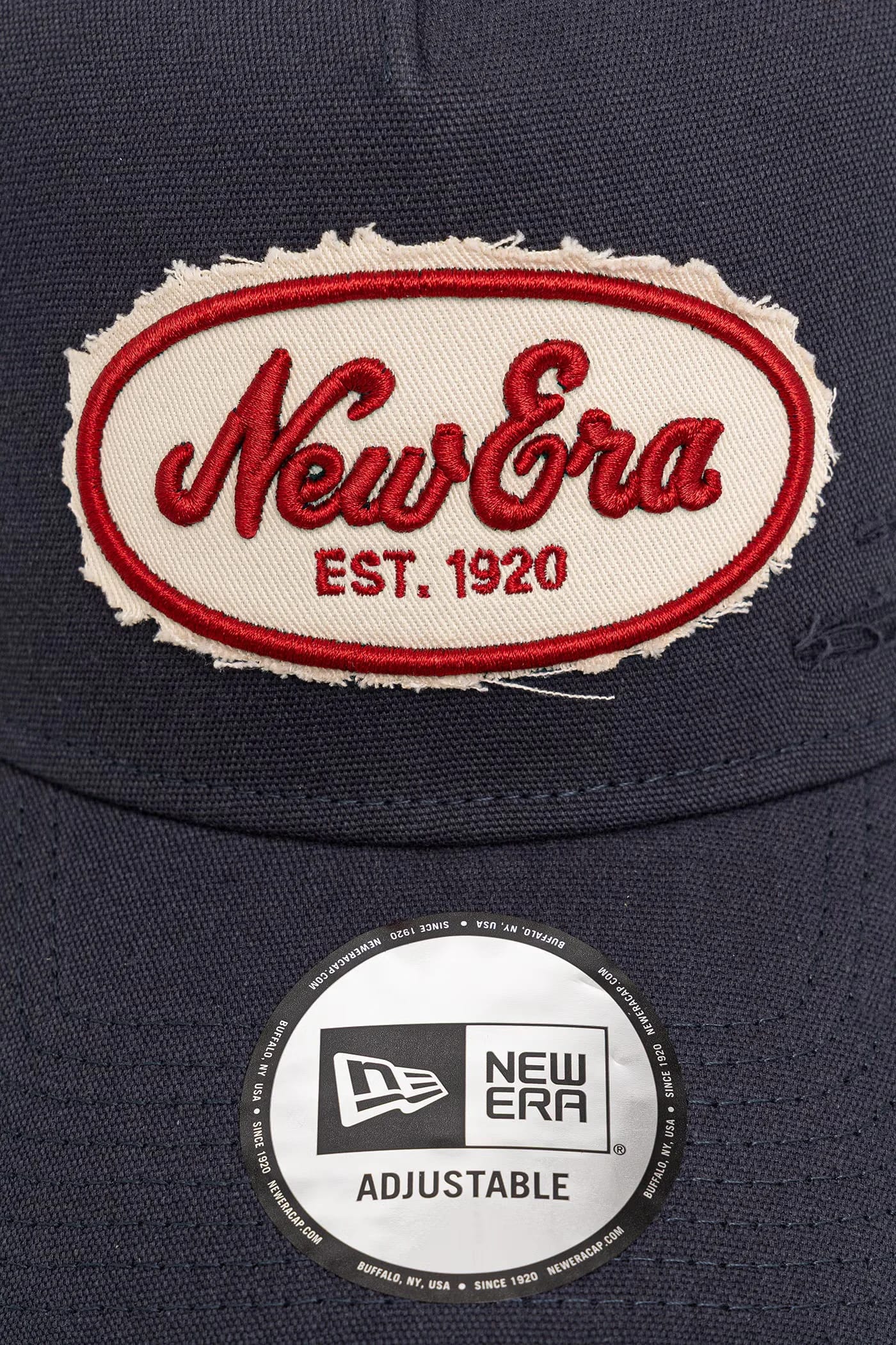 Бейсбольная кепка OVAL CANVAS DISTRESS TRUCKER - фото 2