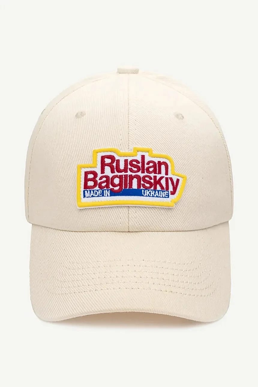Хлопковая бейсболка. Бейсболка бежевая для женщин
