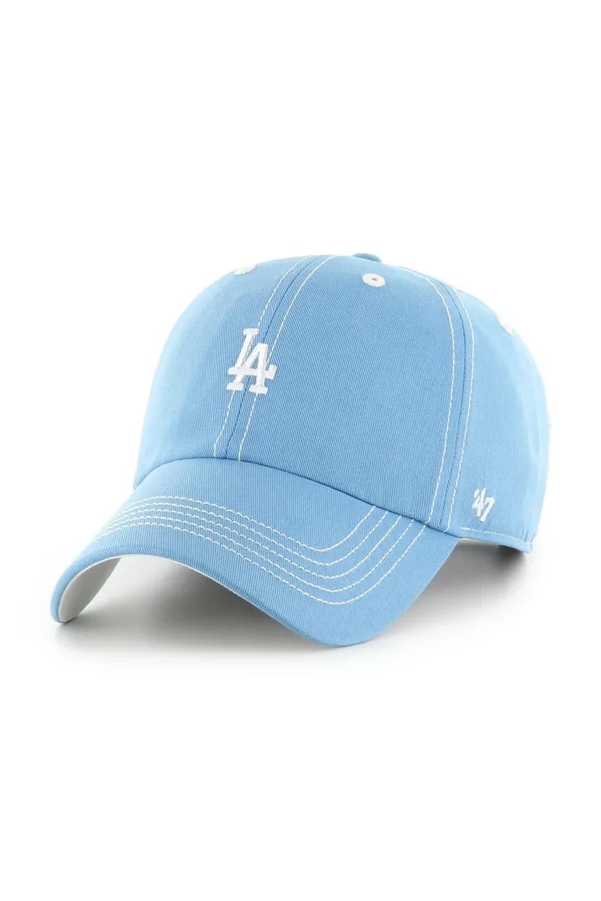 Хлопковая бейсболка MLB LA Dodgers синяя для мужчин