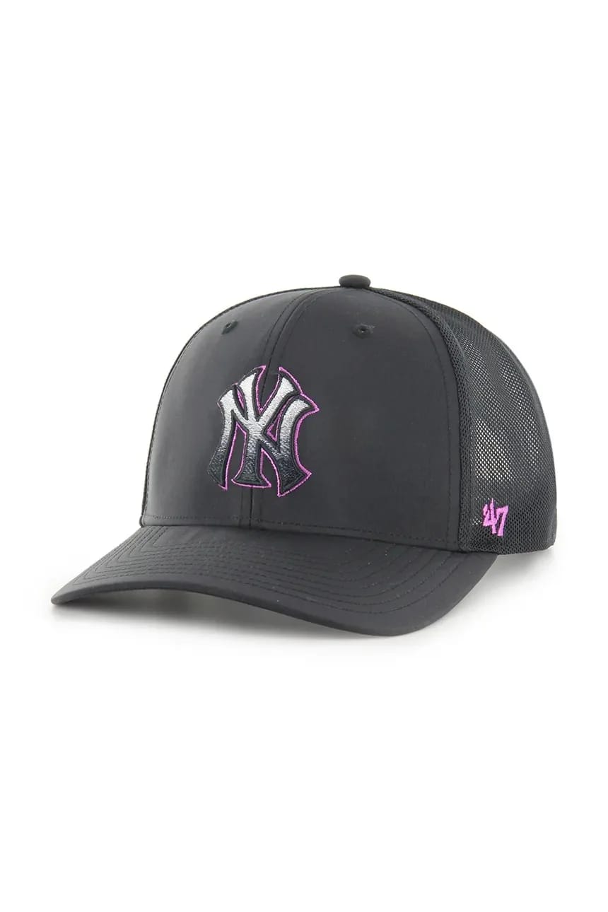 Бейсбольная кепка MLB New York Yankees черная для мужчин