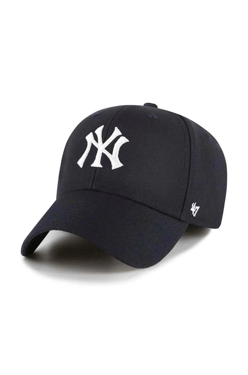 Бейсболка MLB New York Yankees из смесовой шерсти военно-морской для женщин