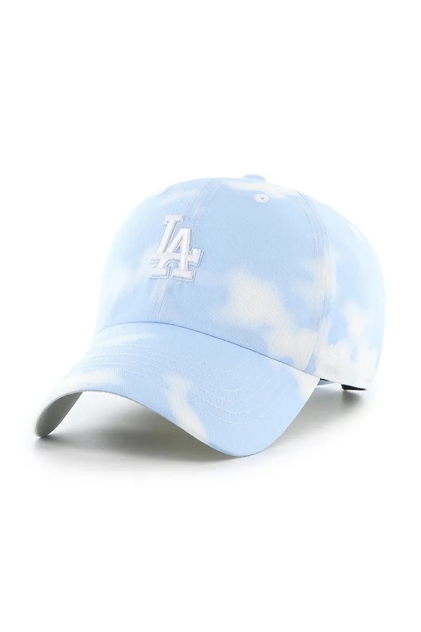 Хлопковая бейсболка MLB LA Dodgers синяя для женщин