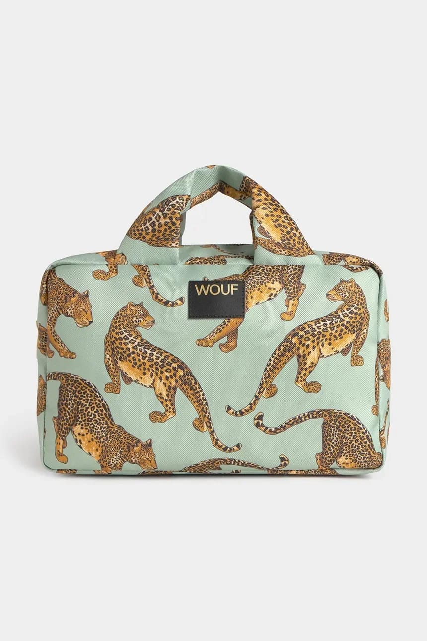 Дорожная косметичка Emerald Leopard 29 x 13 x 18 см