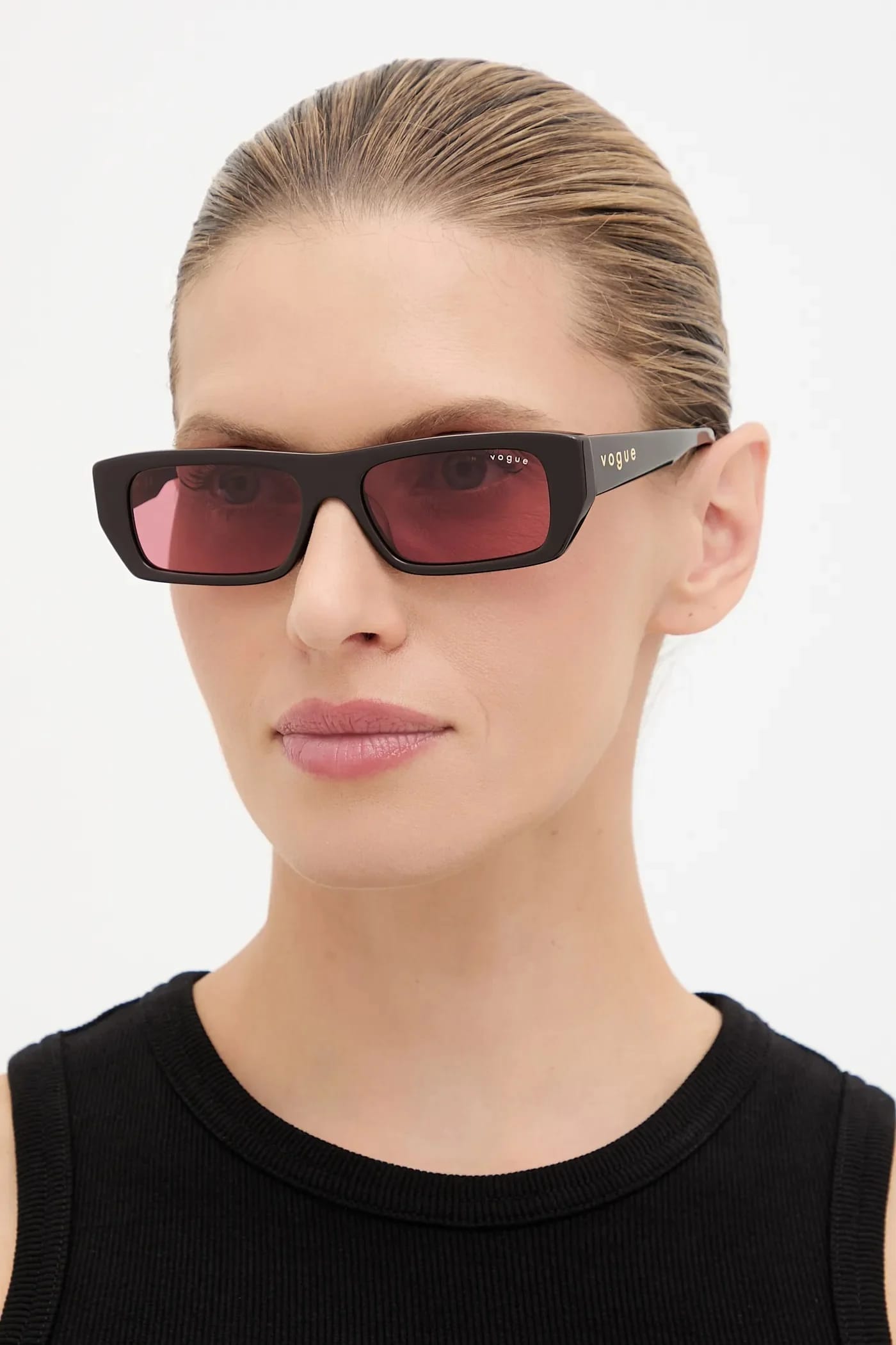 Солнцезащитные очки коричневые для женщин