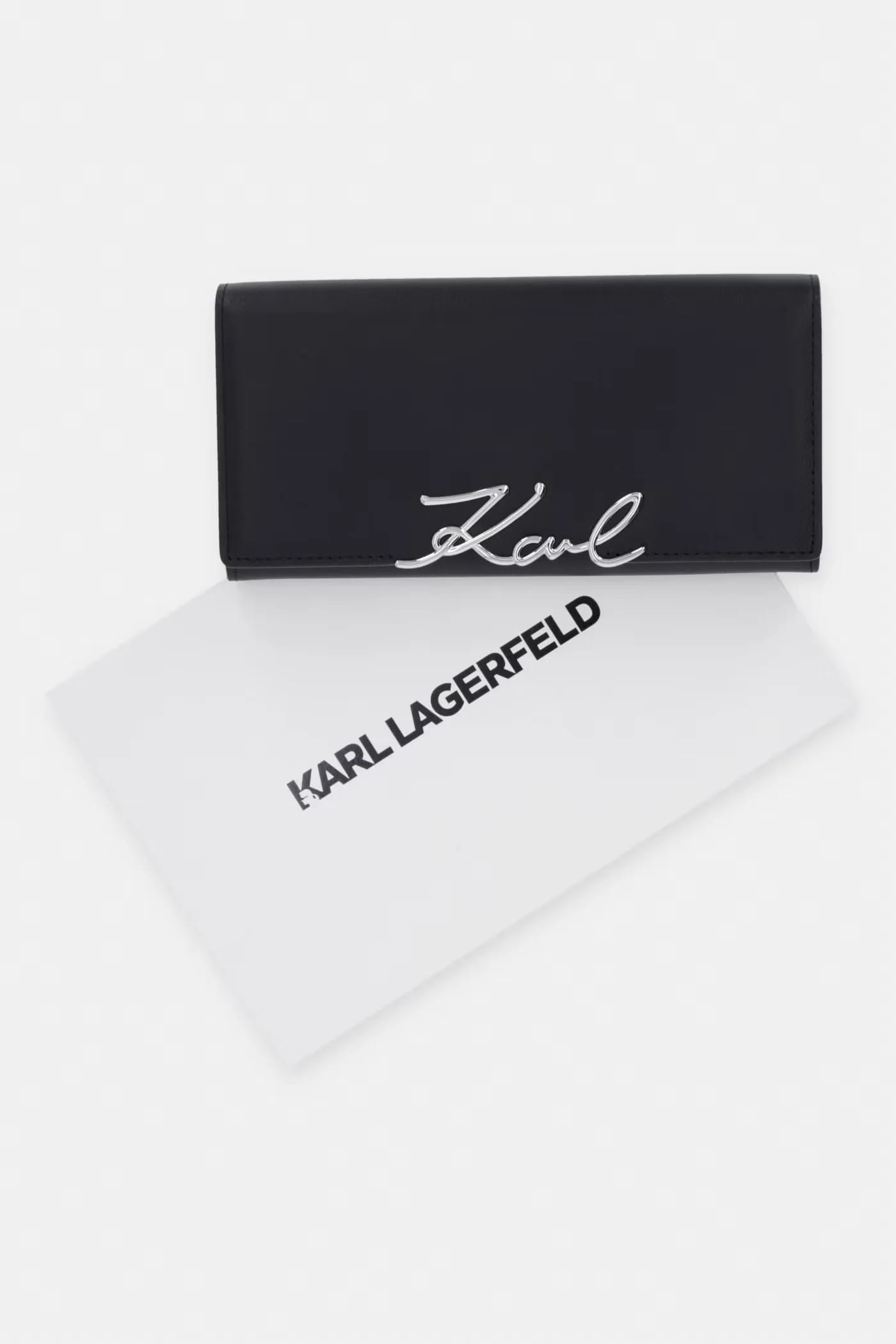 Женский кожаный кошелек K/SIGNATURE - фото 5
