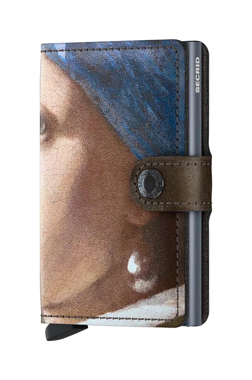 Кожаный кошелек Miniwallet Art Pearl Earring