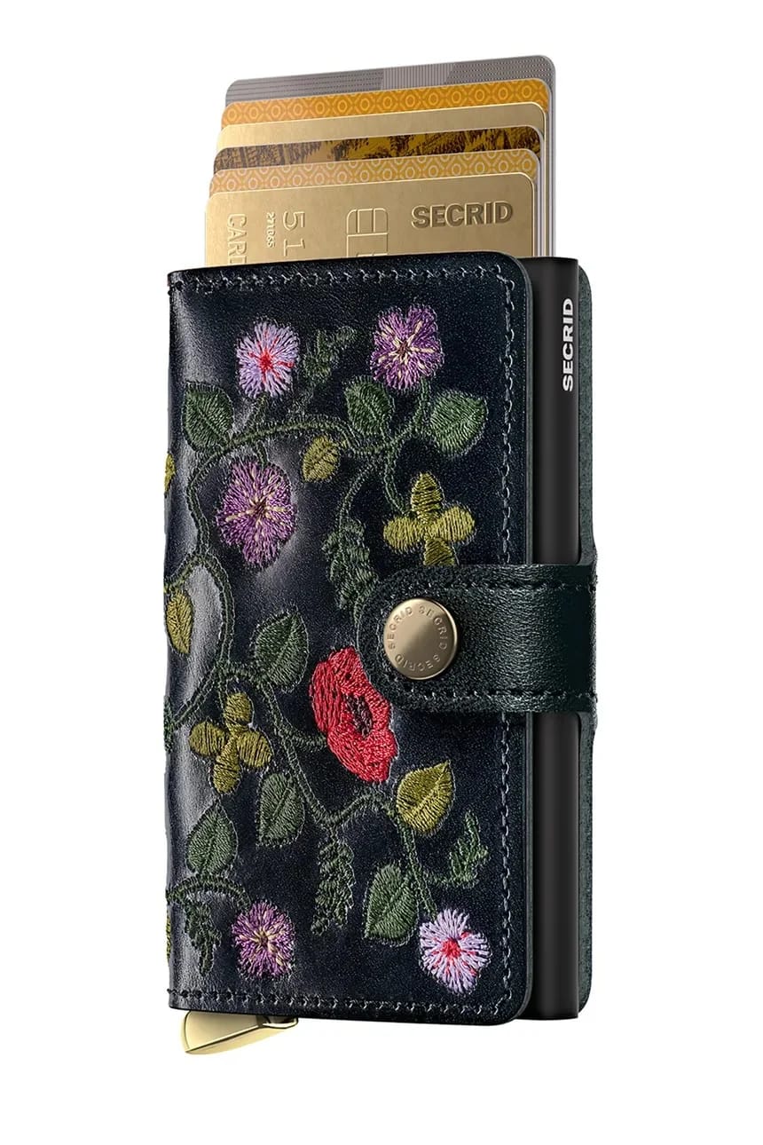 Кожаный кошелек STITCH FLORAL - фото 2