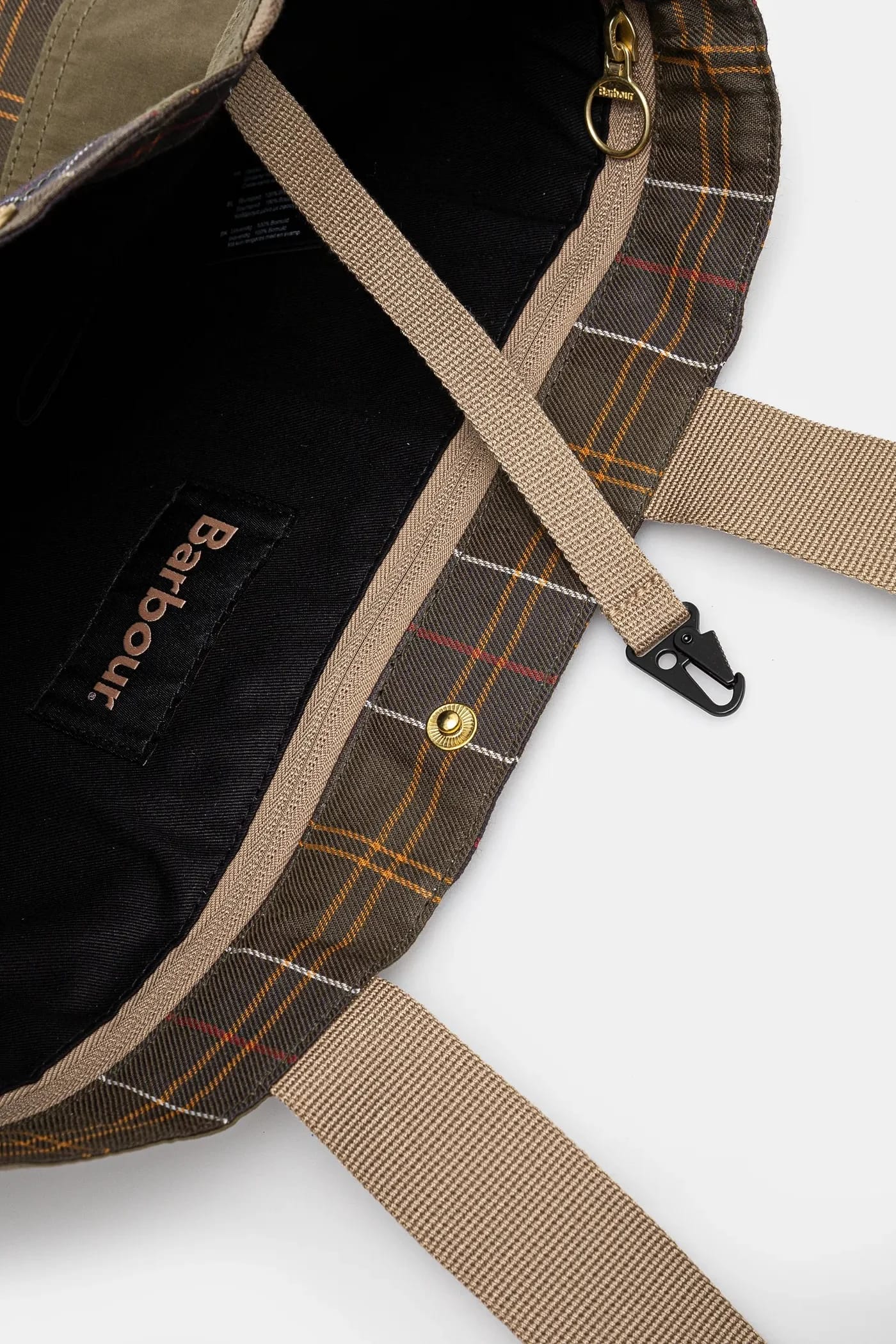 Barbour Большая сумка в стиле пэчворк для транспортировки - фото 5