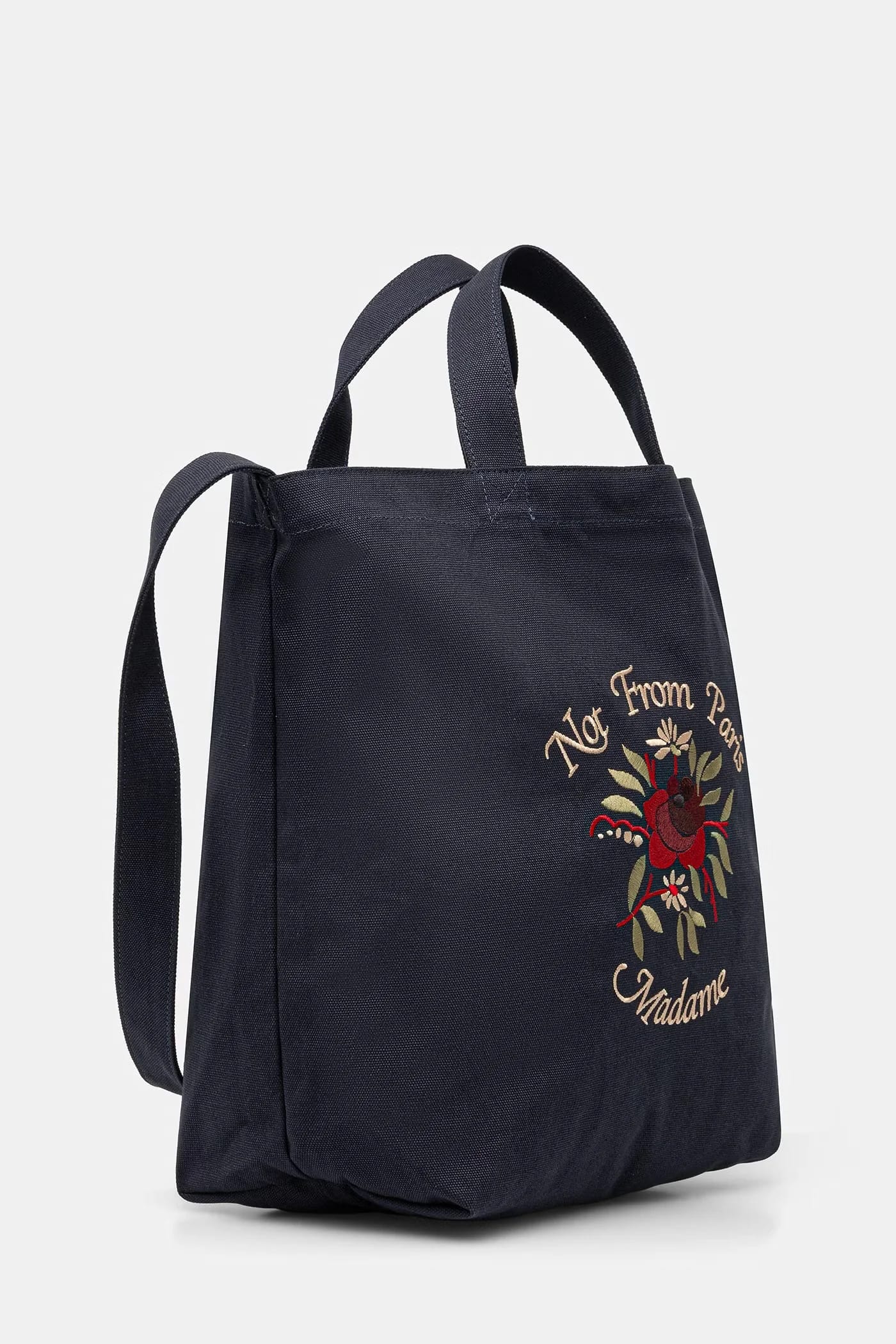 Хлопковая сумка Sac Tote Slogan Rose - фото 2