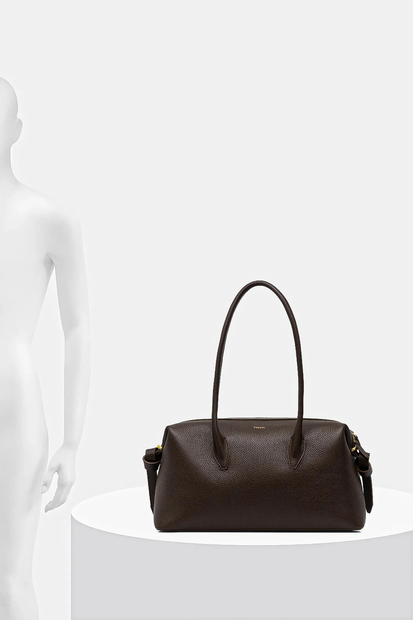 Кожаная сумка BRIOCHE DUFFLE - фото 6