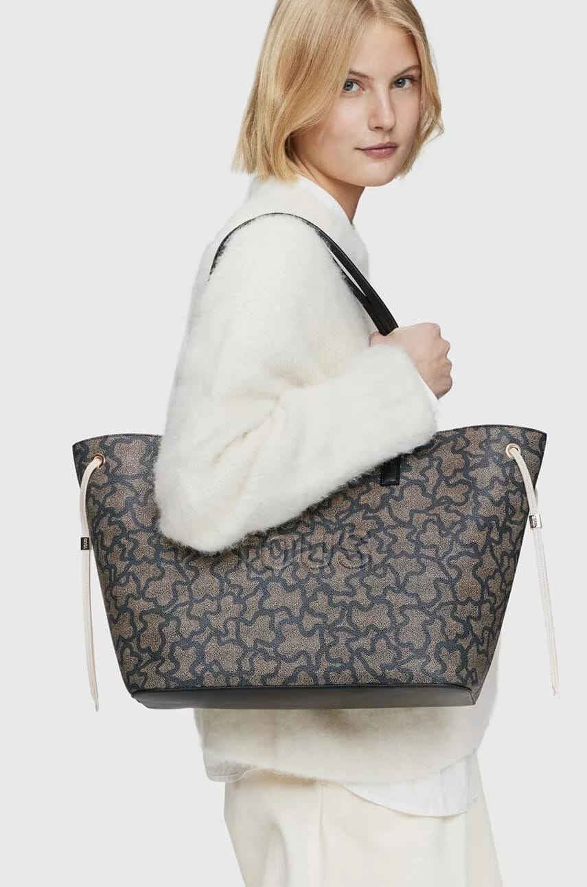 сумка Kaos Icon черная для женщин - фото 6