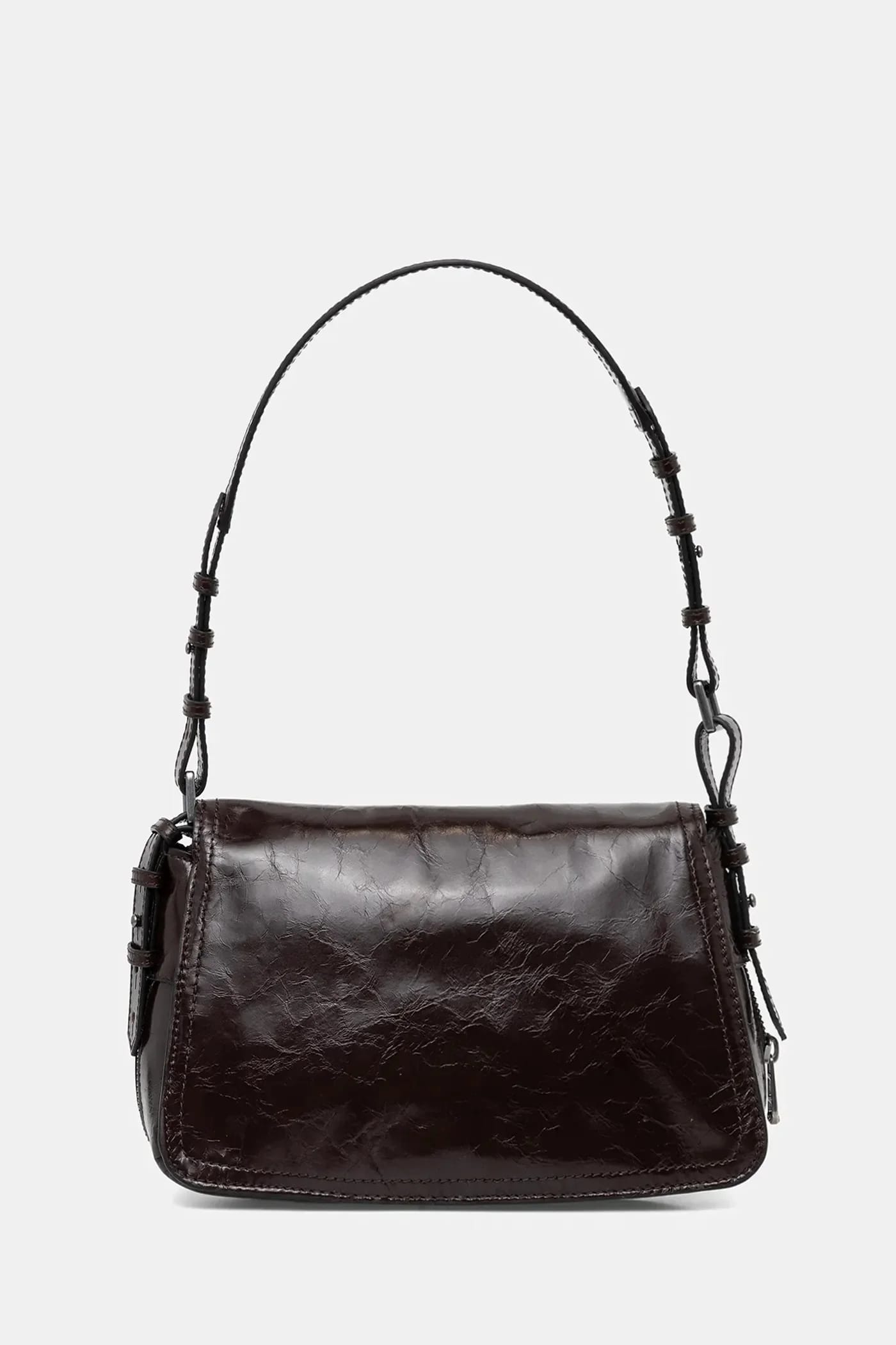 Сумка LE ZOUZOU VINTAGE PATENT из кожи - фото 3