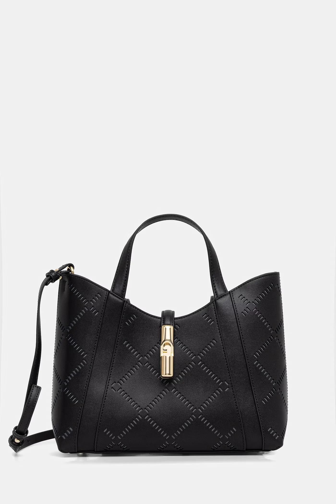 Женская кожаная сумка Goccia S Tote