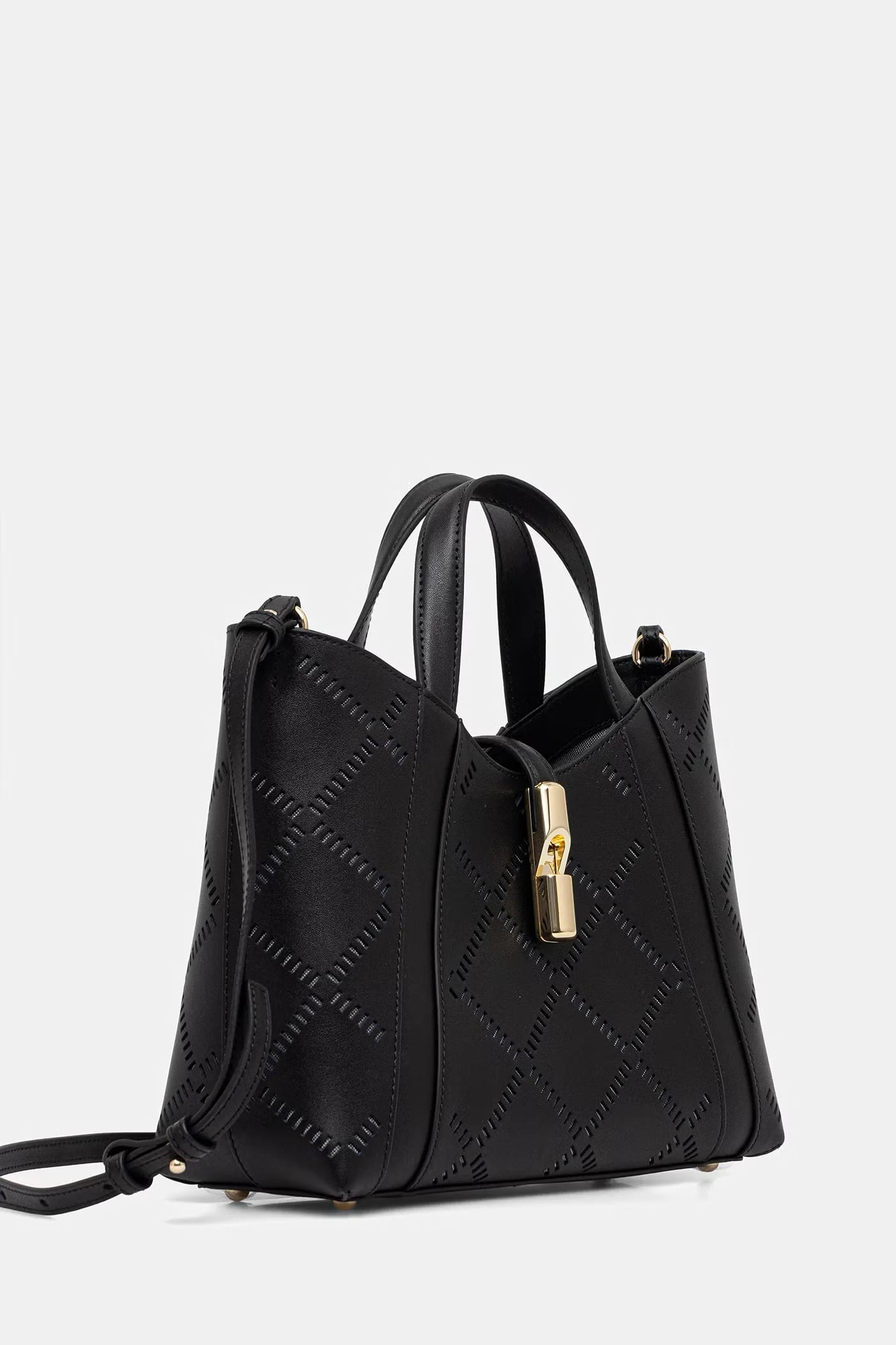 Женская кожаная сумка Goccia S Tote - фото 2