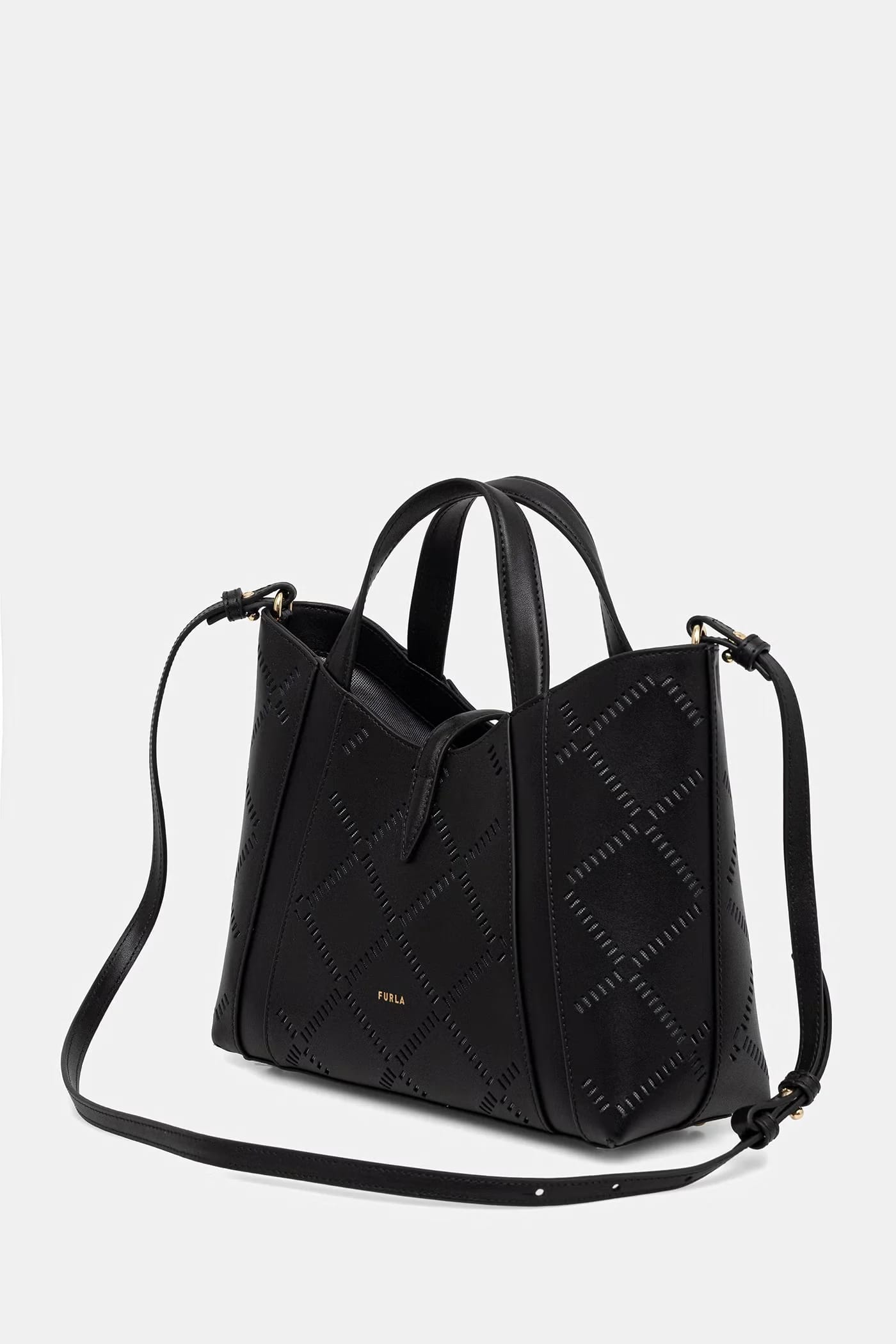 Женская кожаная сумка Goccia S Tote - фото 3