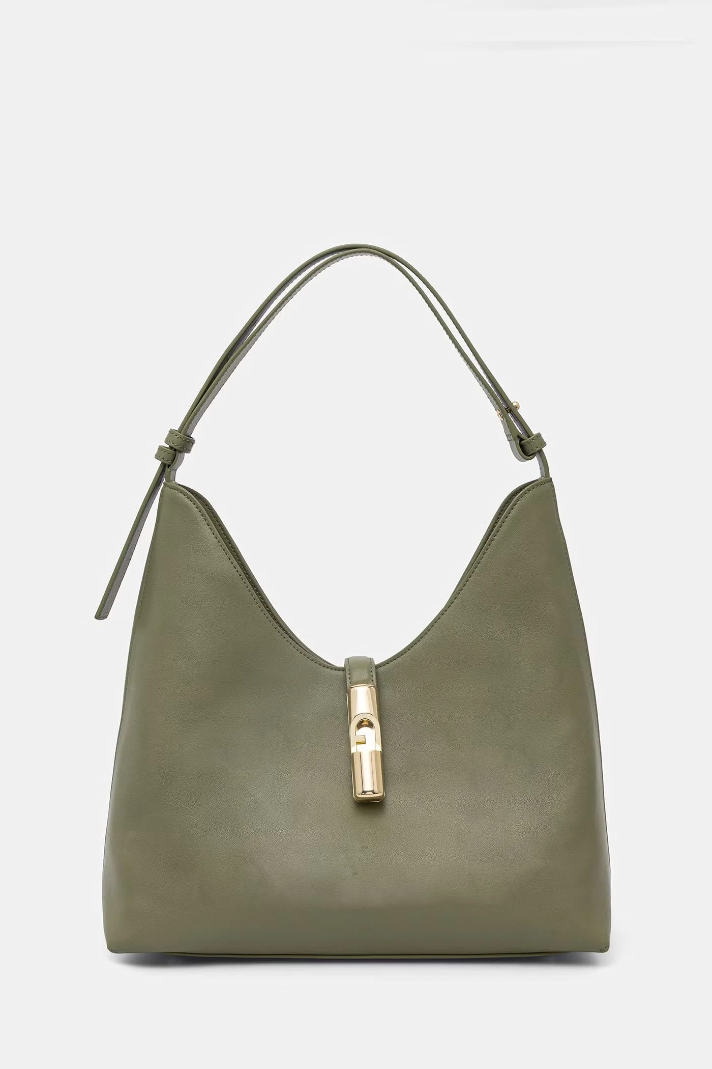 Женская кожаная сумка Goccia M Hobo