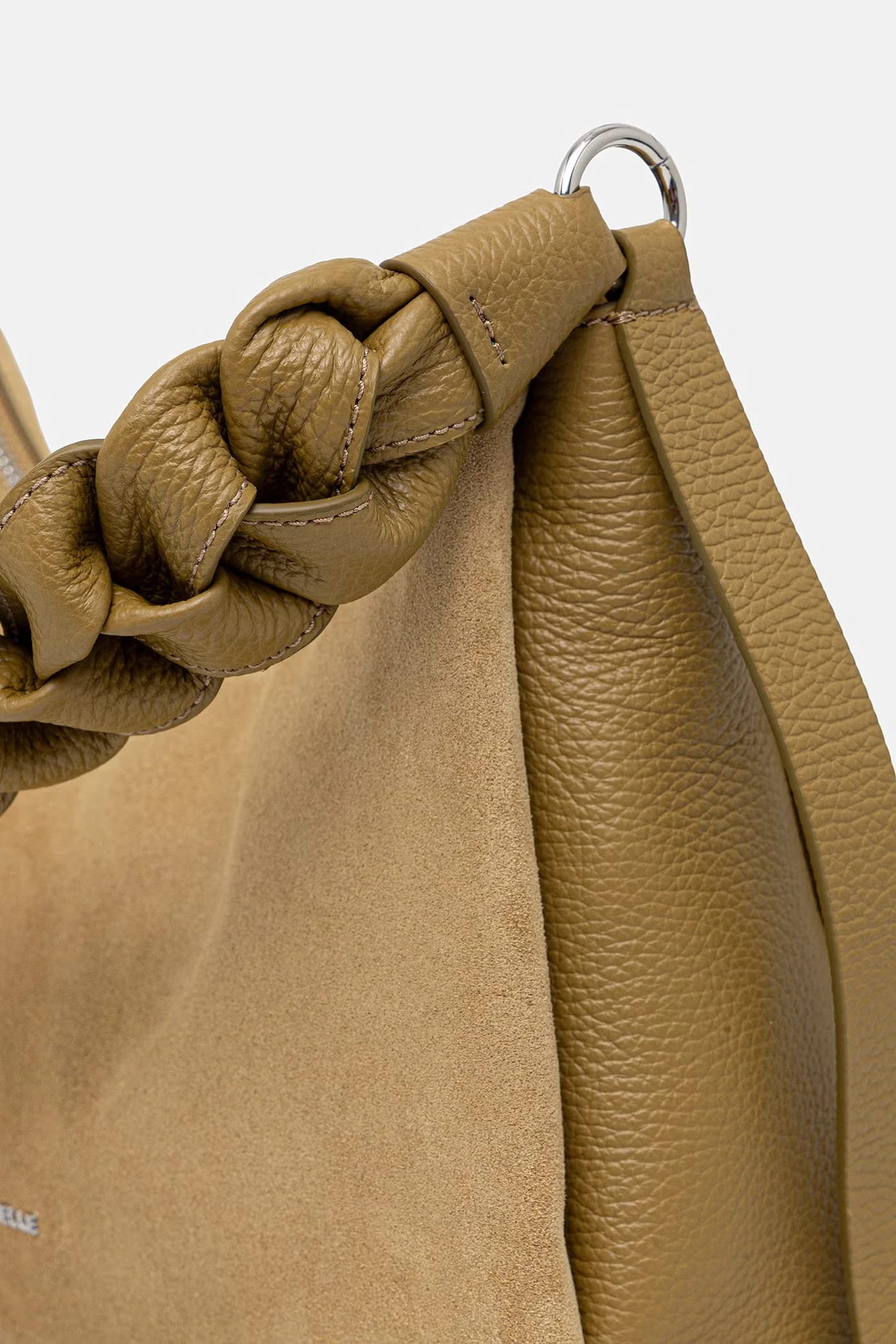 Замшевая сумка BOHEME SUEDE BIMATERIAL - фото 4