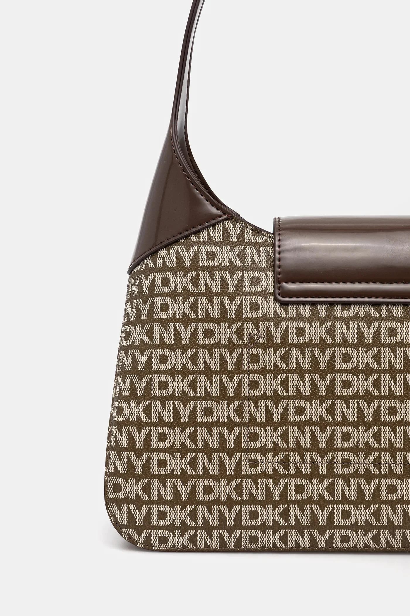 Сумка коричневая для женщин - фото 3