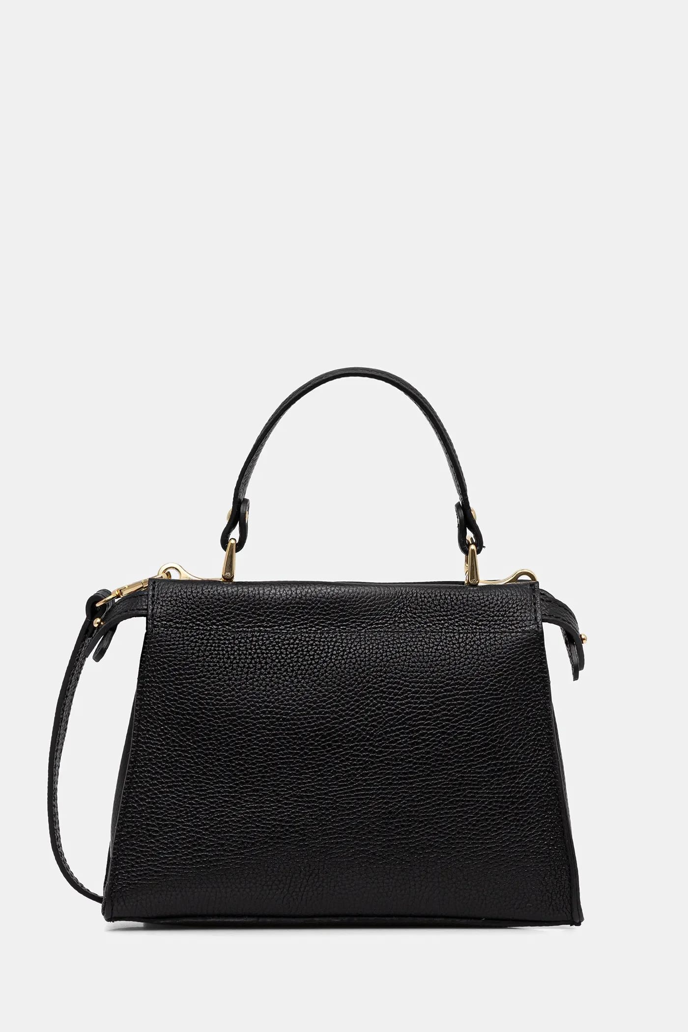 Кожаная сумочка черная для женщин