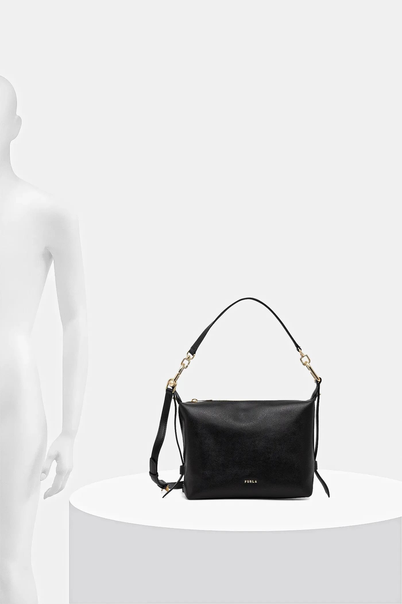 Кожаная сумка Tonie Mini Hobo - фото 7