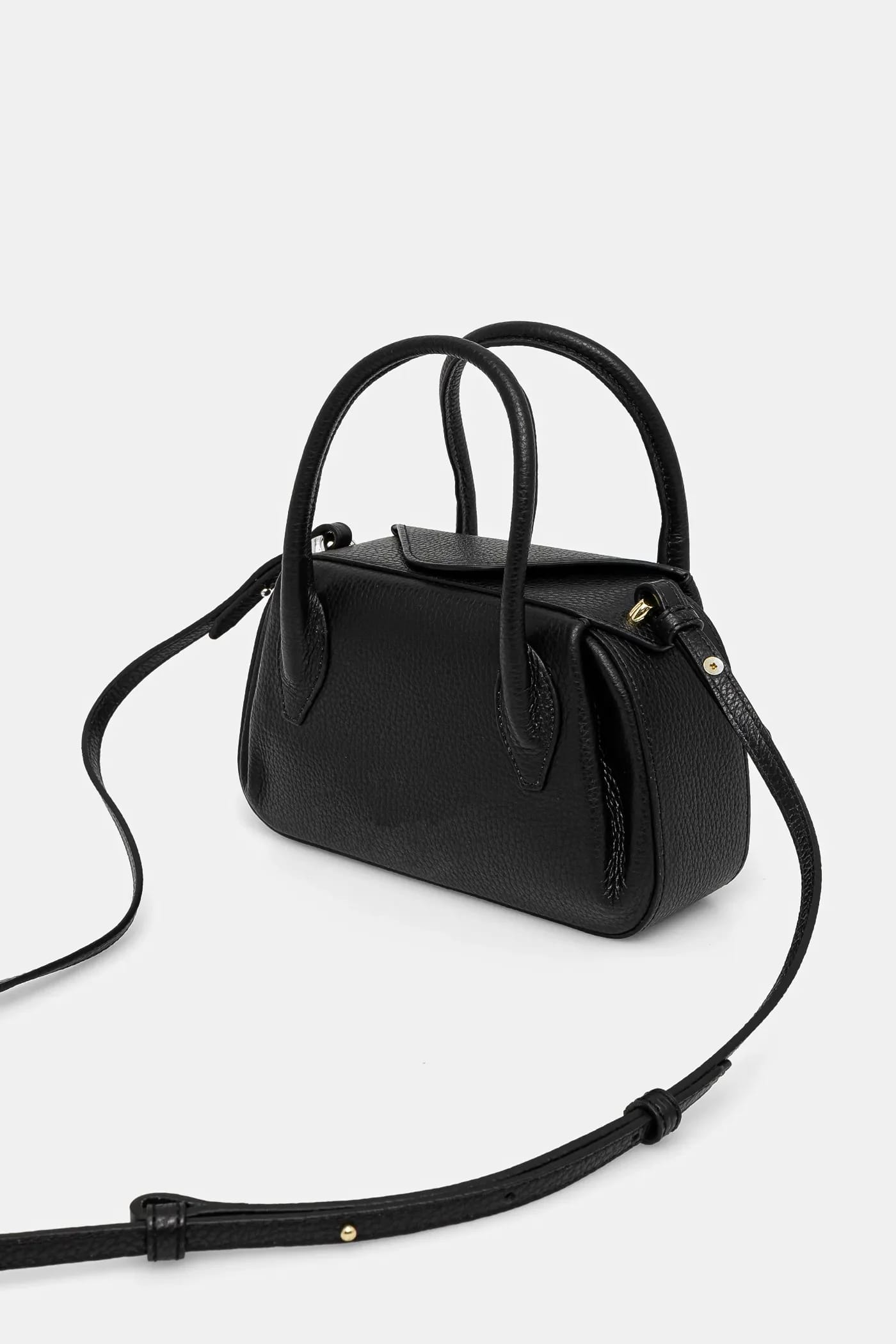 Кожаная сумка OYSTER MINI DUFFLE - фото 4