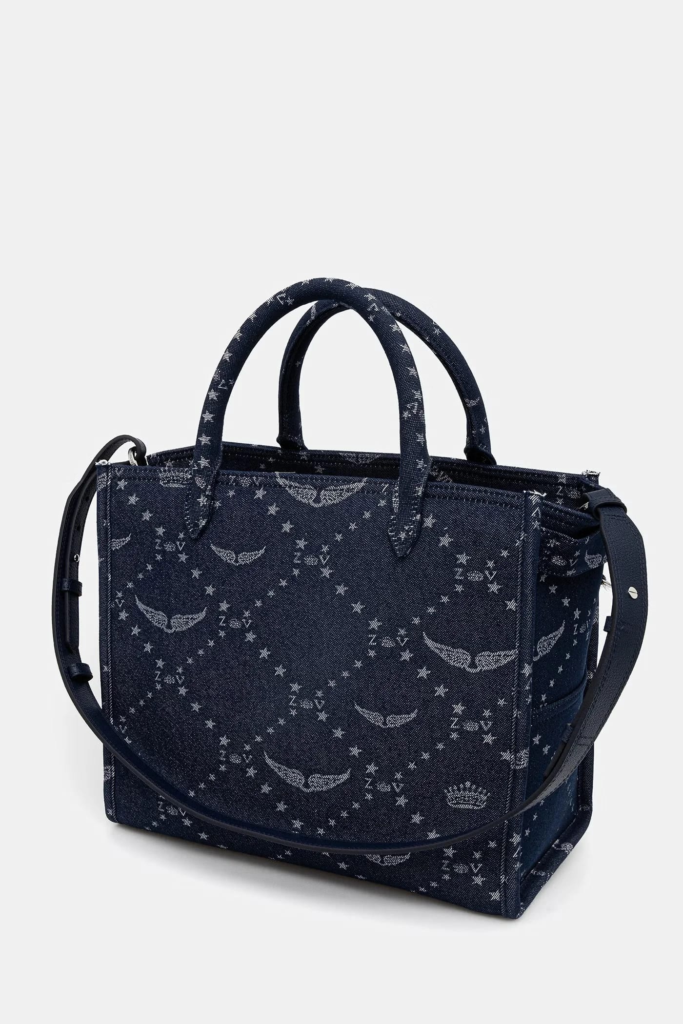 Сумочка ANGEL TOTE DENIM MONOGRAM - фото 4