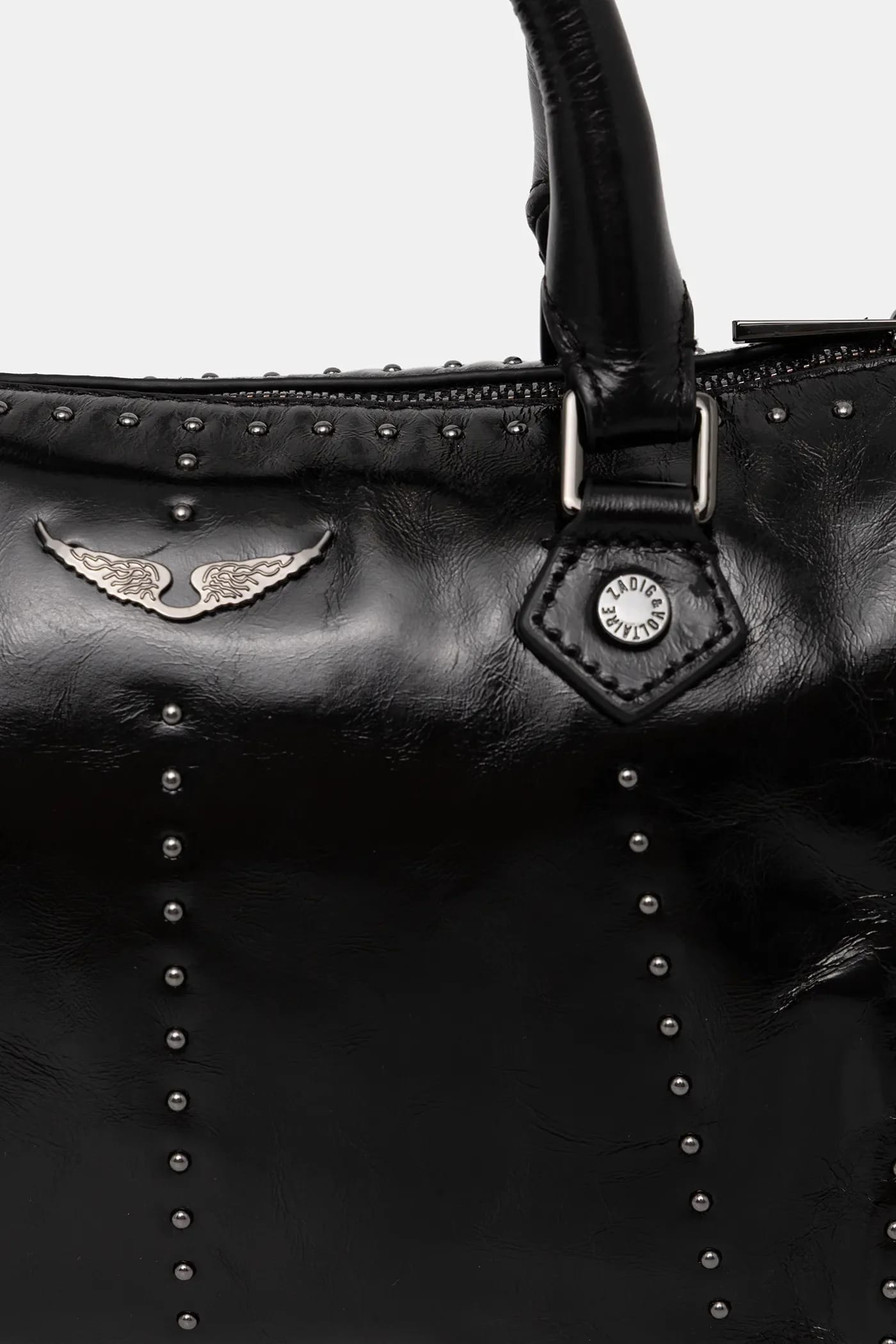 Кожаная сумка XS SUNNY VIBE STUDS - фото 4