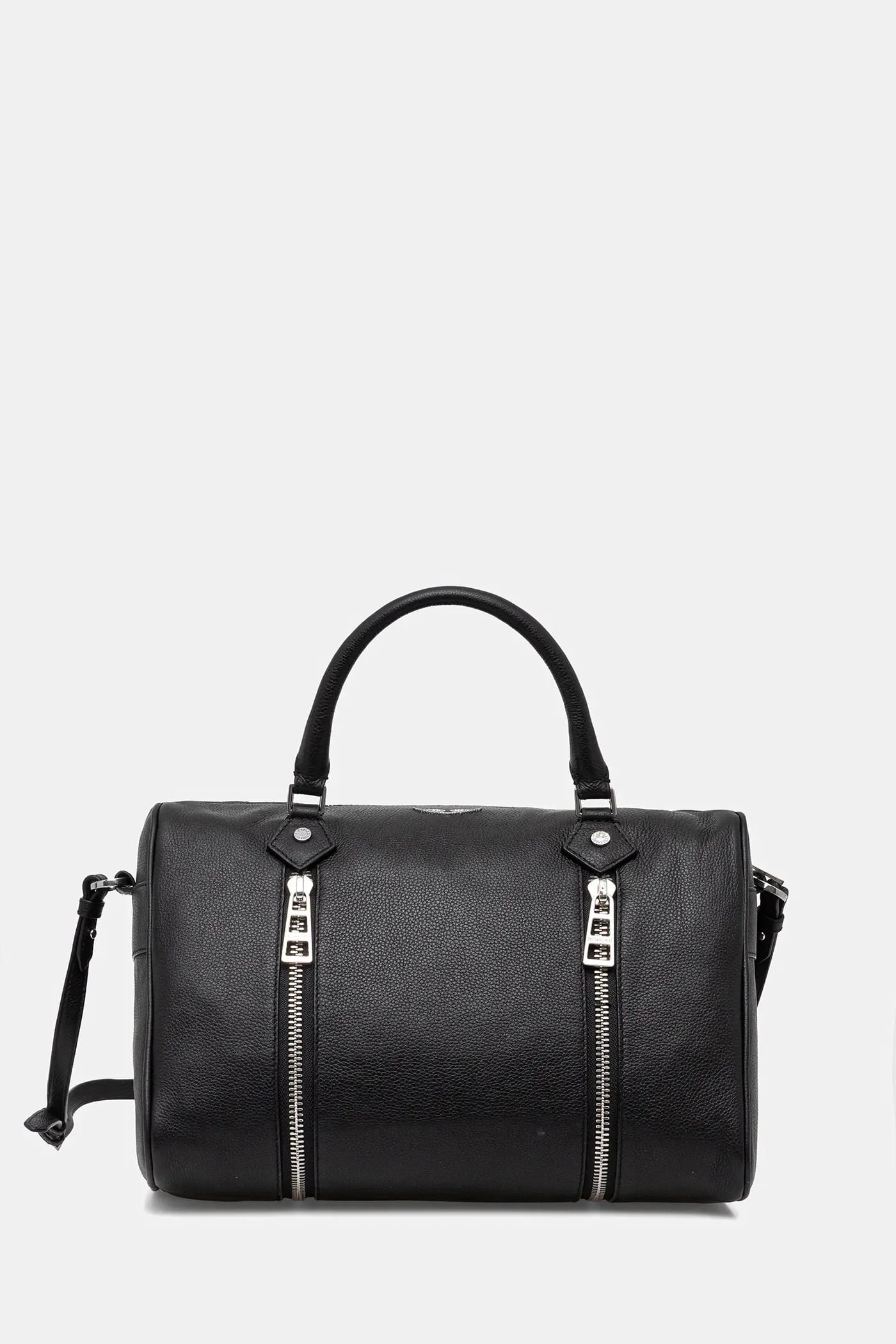 Кожаная сумка SUNNY MEDIUM GRAINED LEATHER