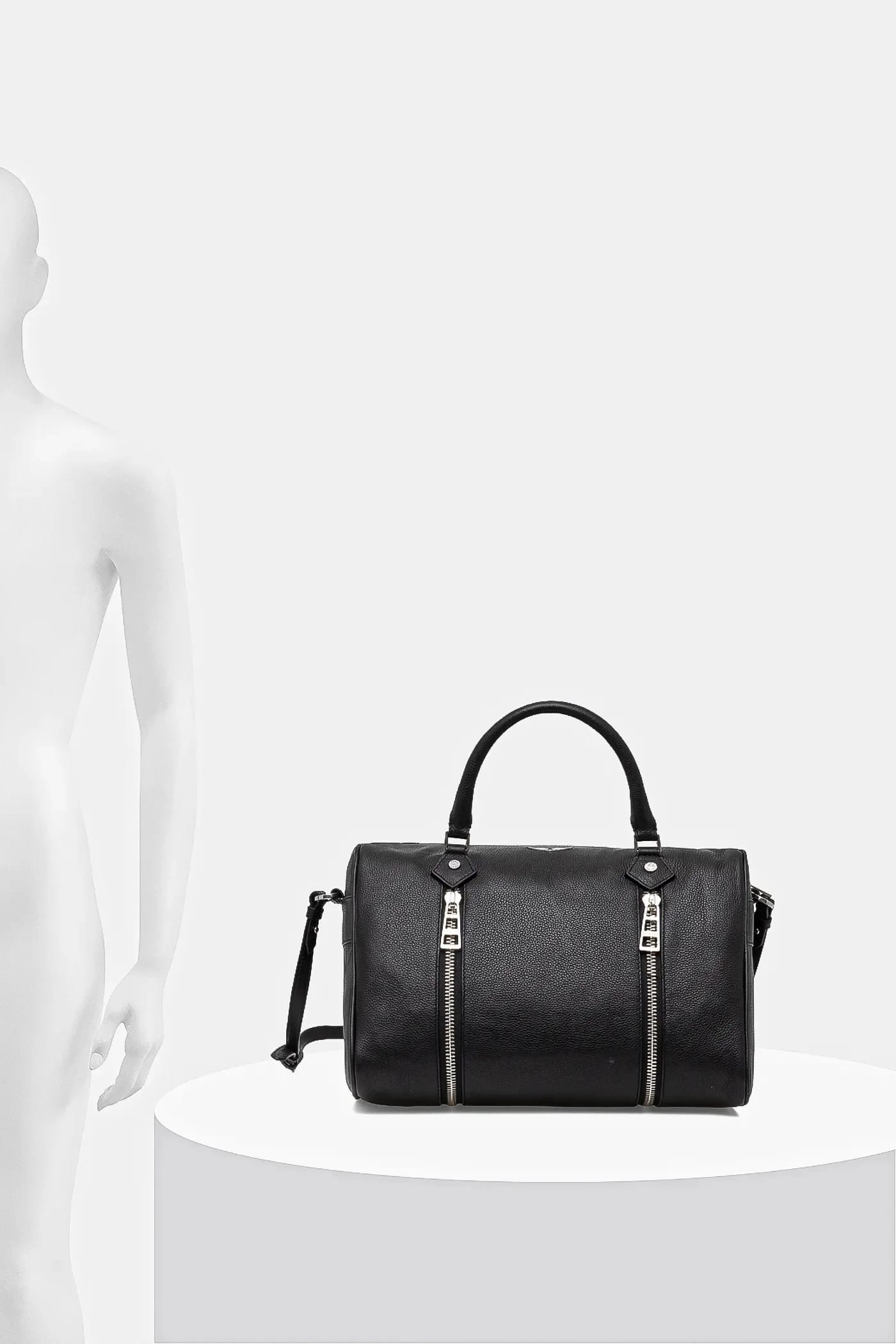 Кожаная сумка SUNNY MEDIUM GRAINED LEATHER - фото 6