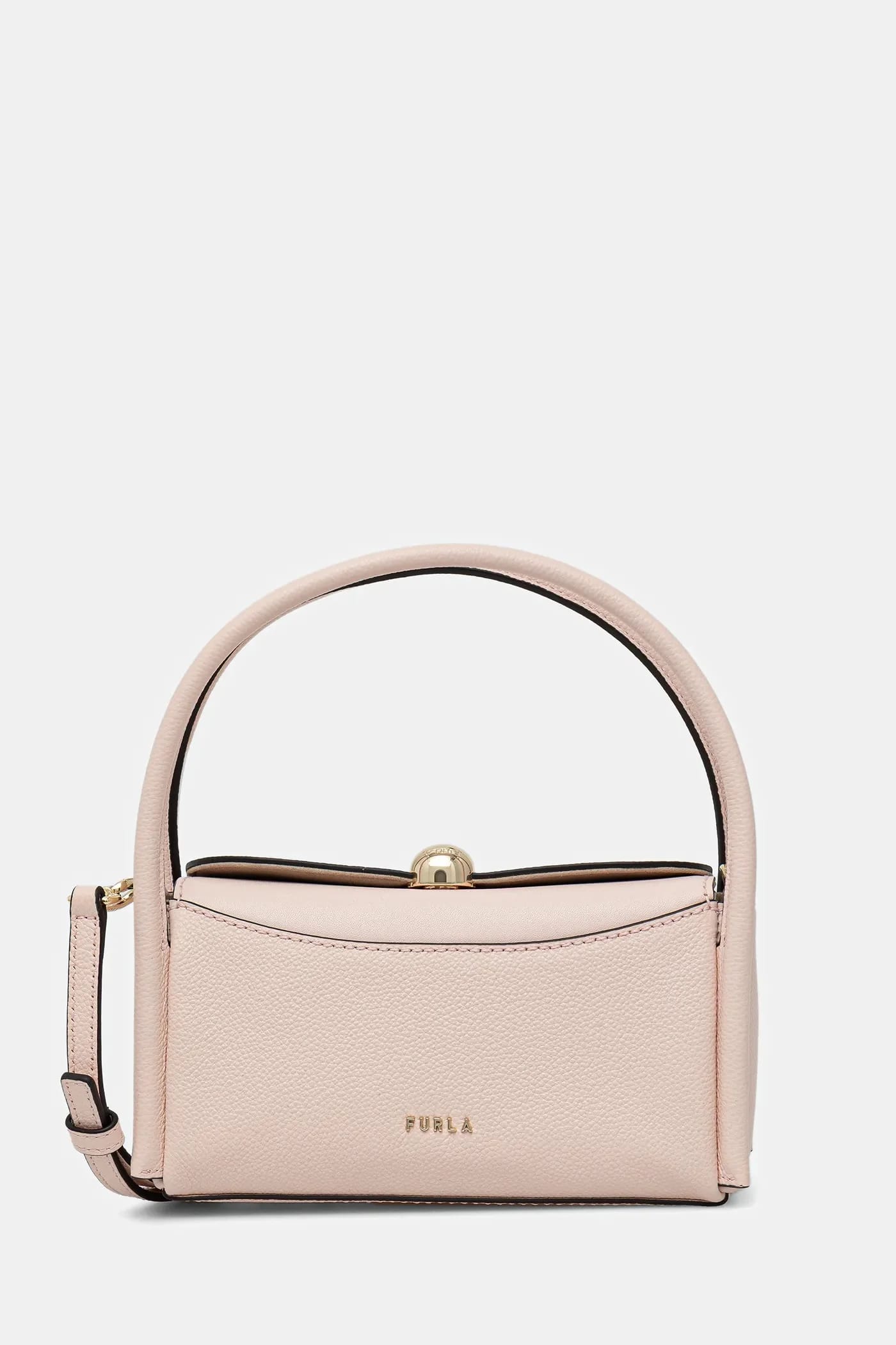 Кожаная сумка Nicole Mini Boston Bag розовая для женщин