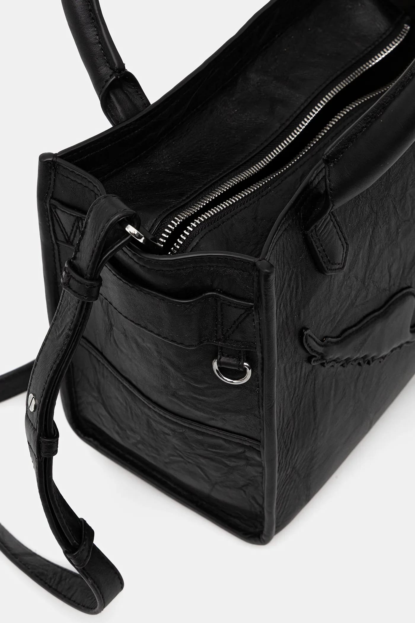 Кожаная сумка ANGEL TOTE XS COW BURNISH - фото 5