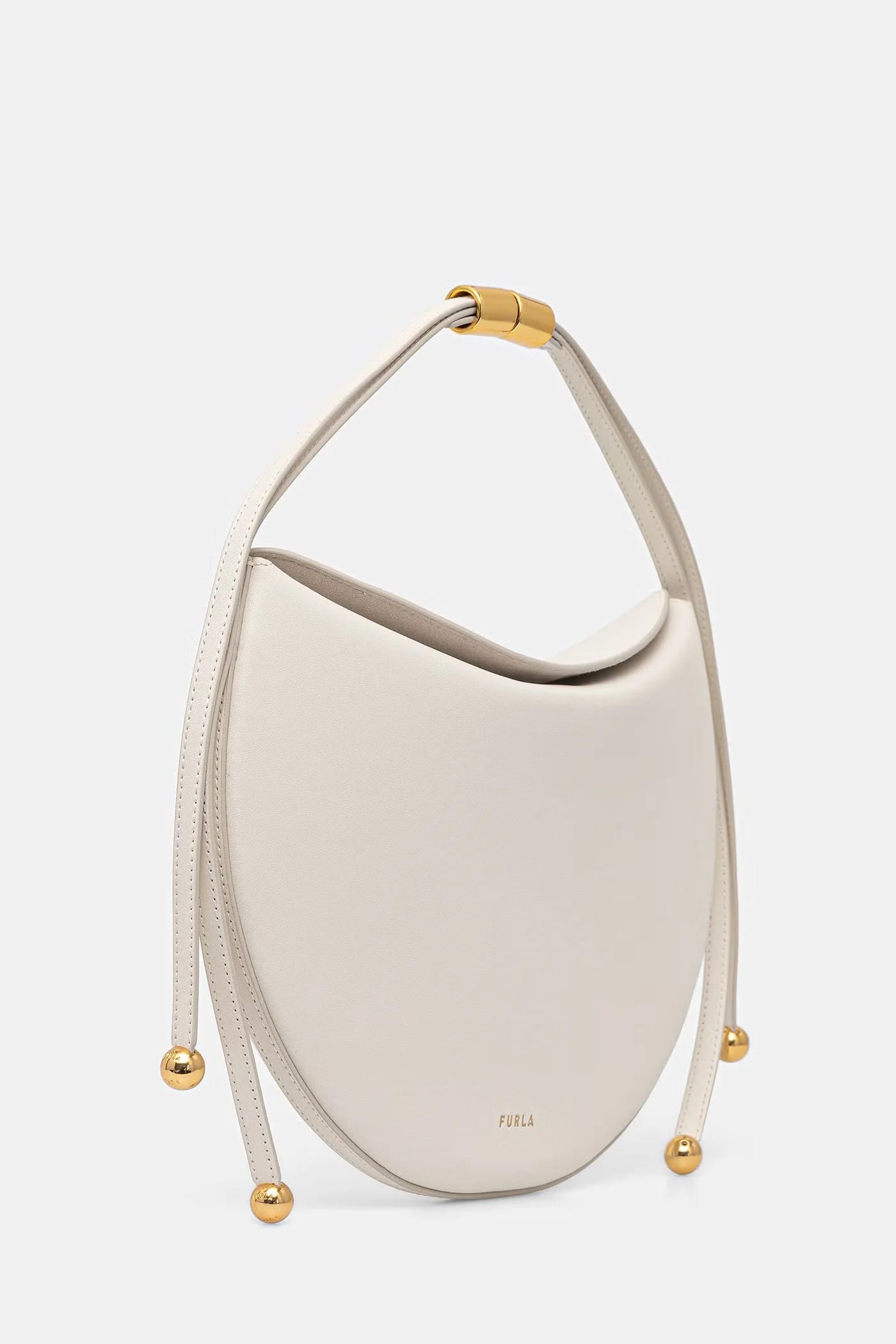 Женская кожаная сумка-круассан Moonstone M плечо Bag - фото 2