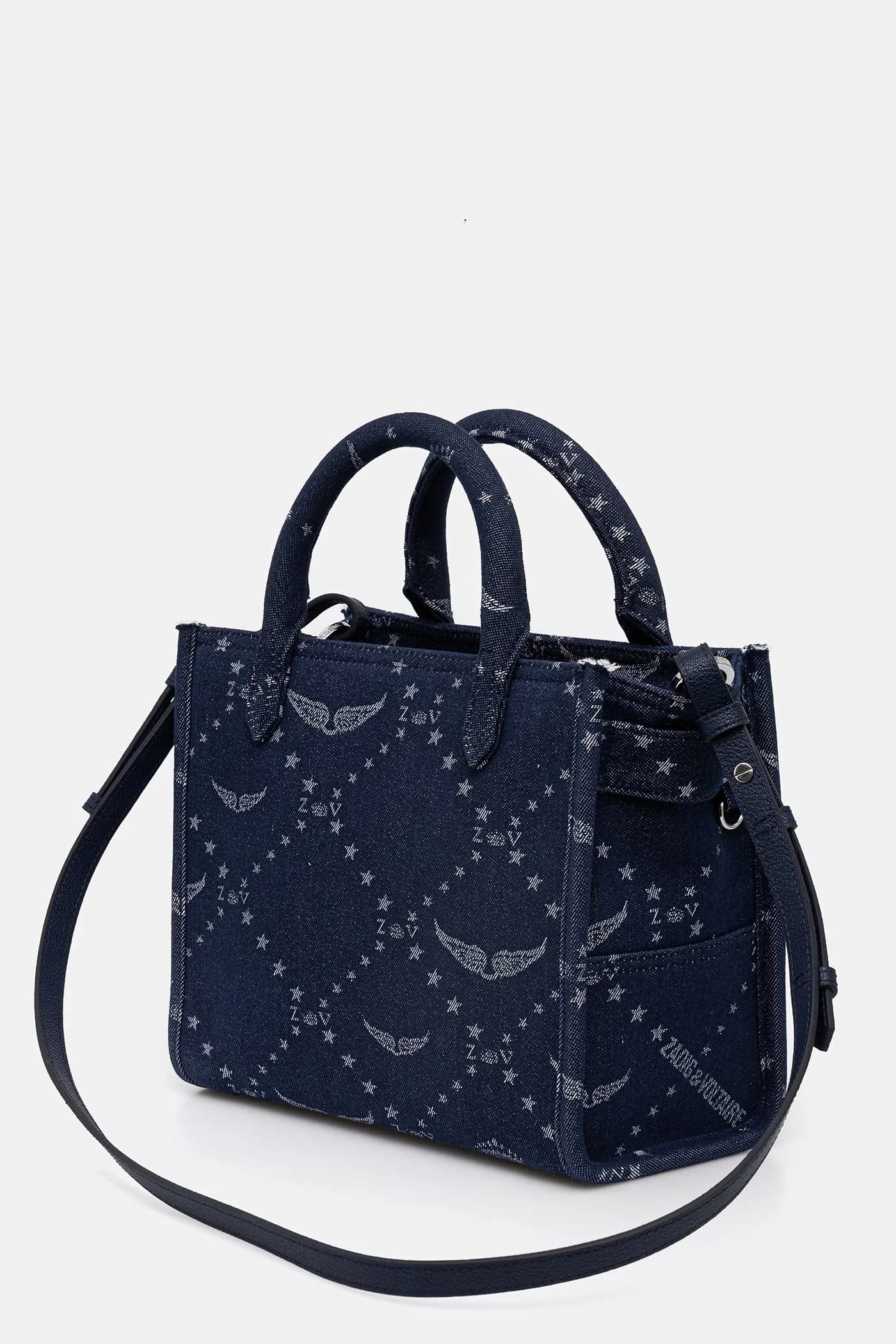 Сумочка ANGEL TOTE XS DENIM MONOGRAM - фото 4