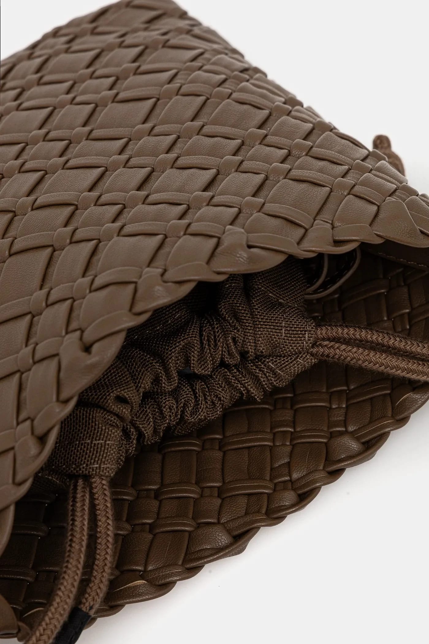 Сумка коричневая для женщин - фото 5