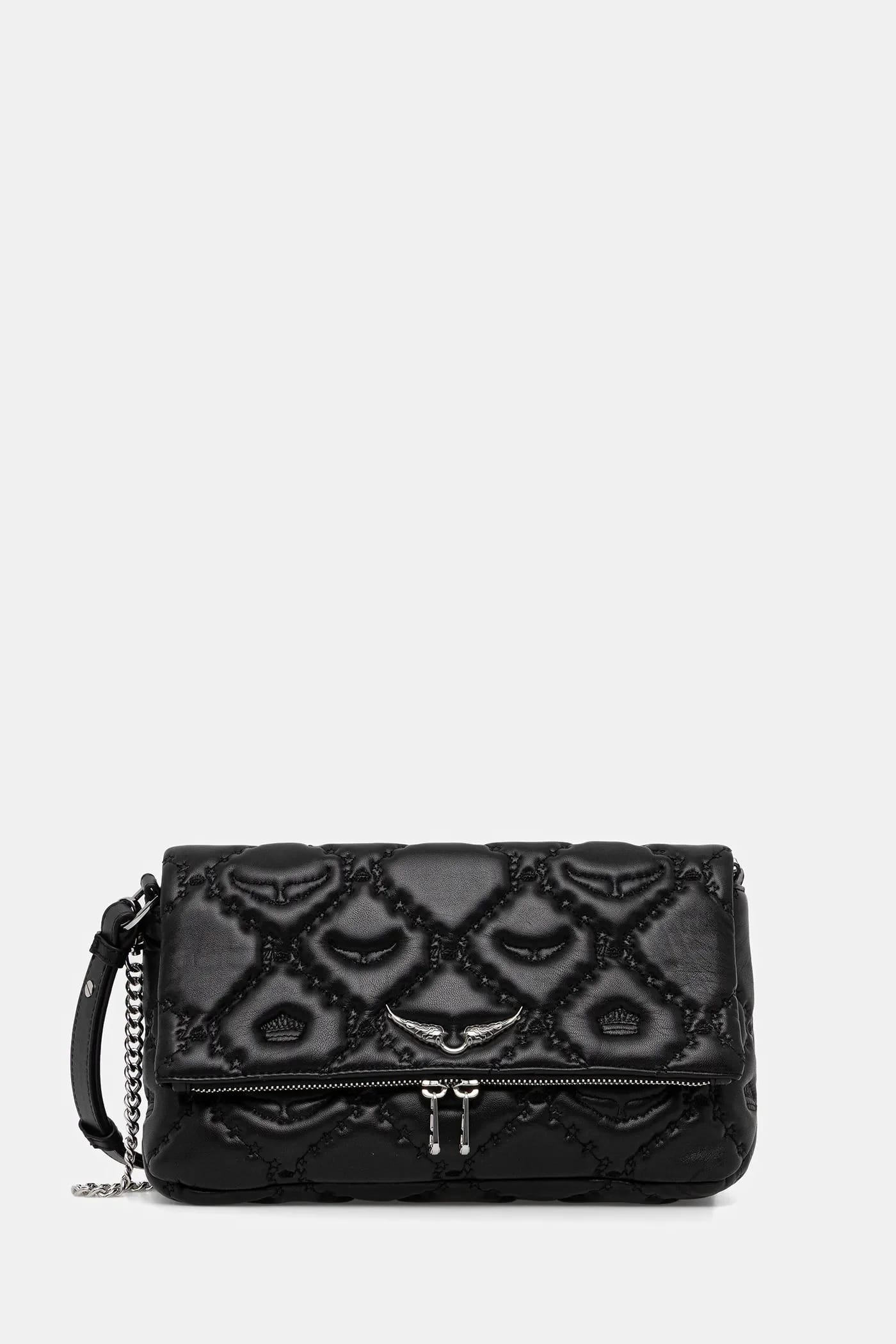 Кожаная сумка ROCKY II QUILTED MONOGRAM