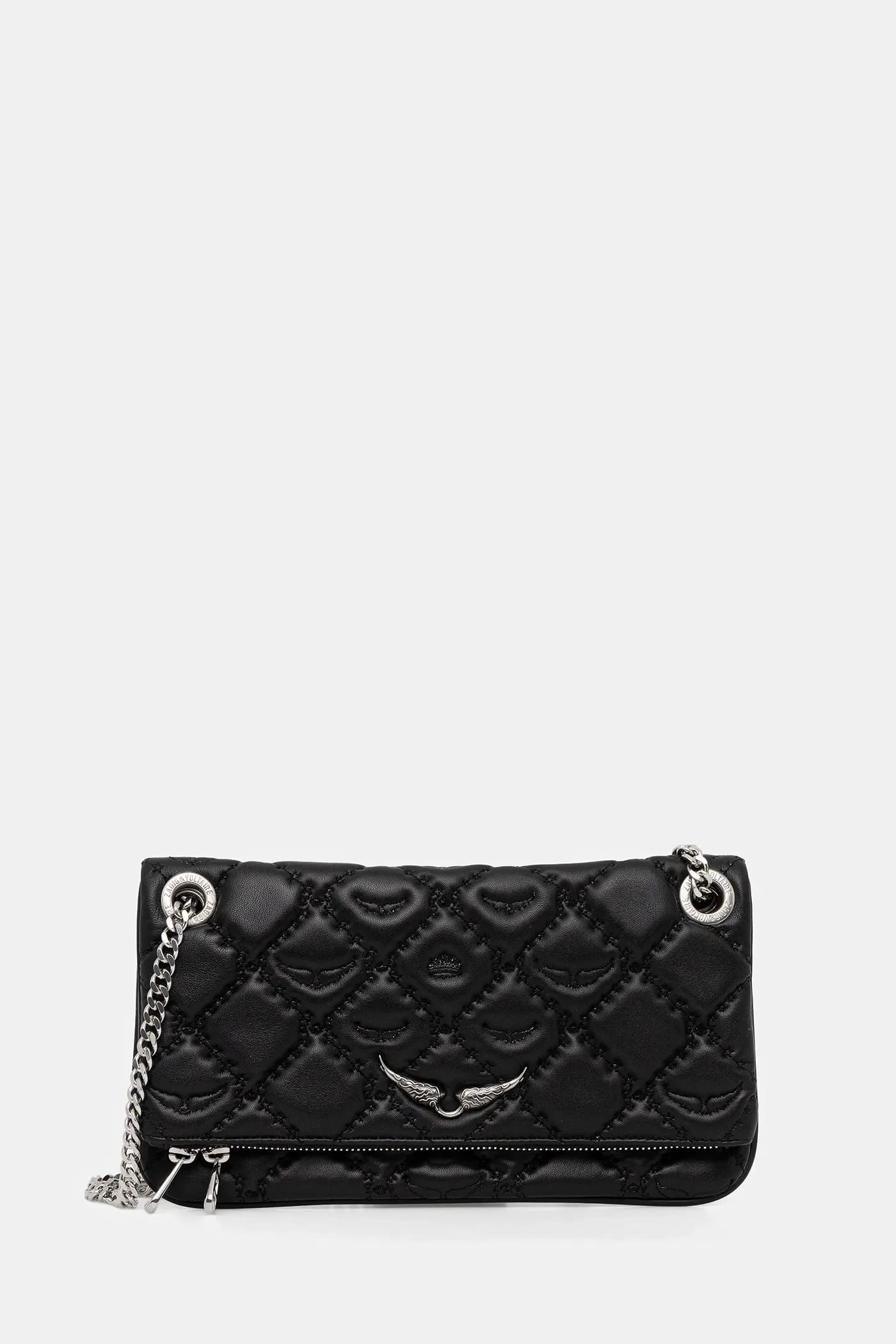 Кожаная сумка ROCK II QUILTED MONOGRAM