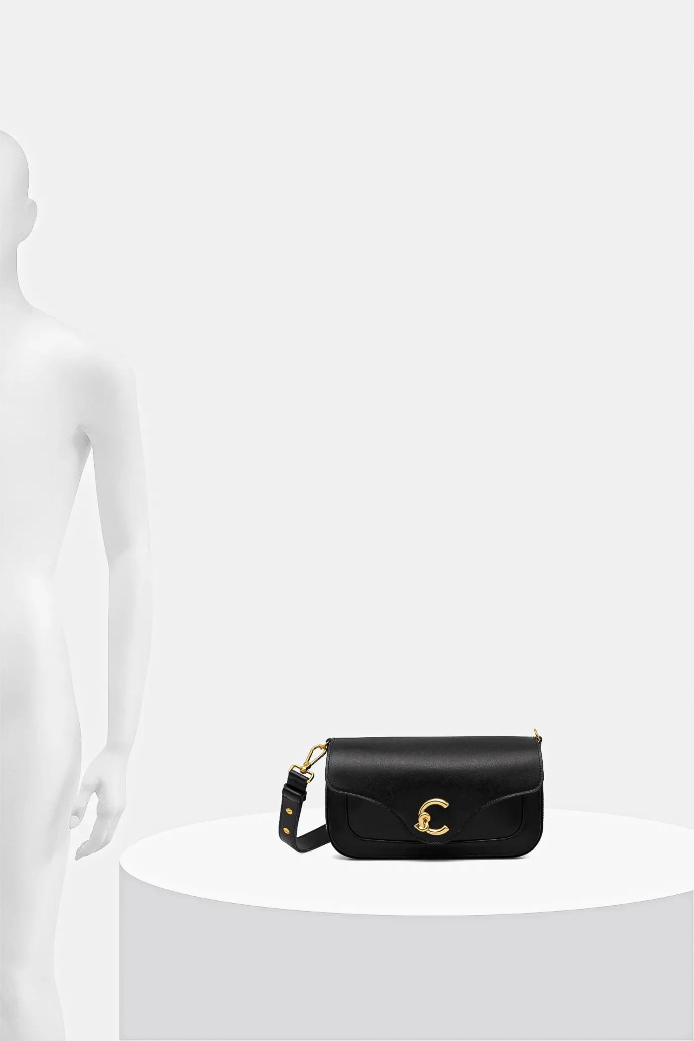 Кожаная сумка Coccinelle C-ME CALF - фото 6