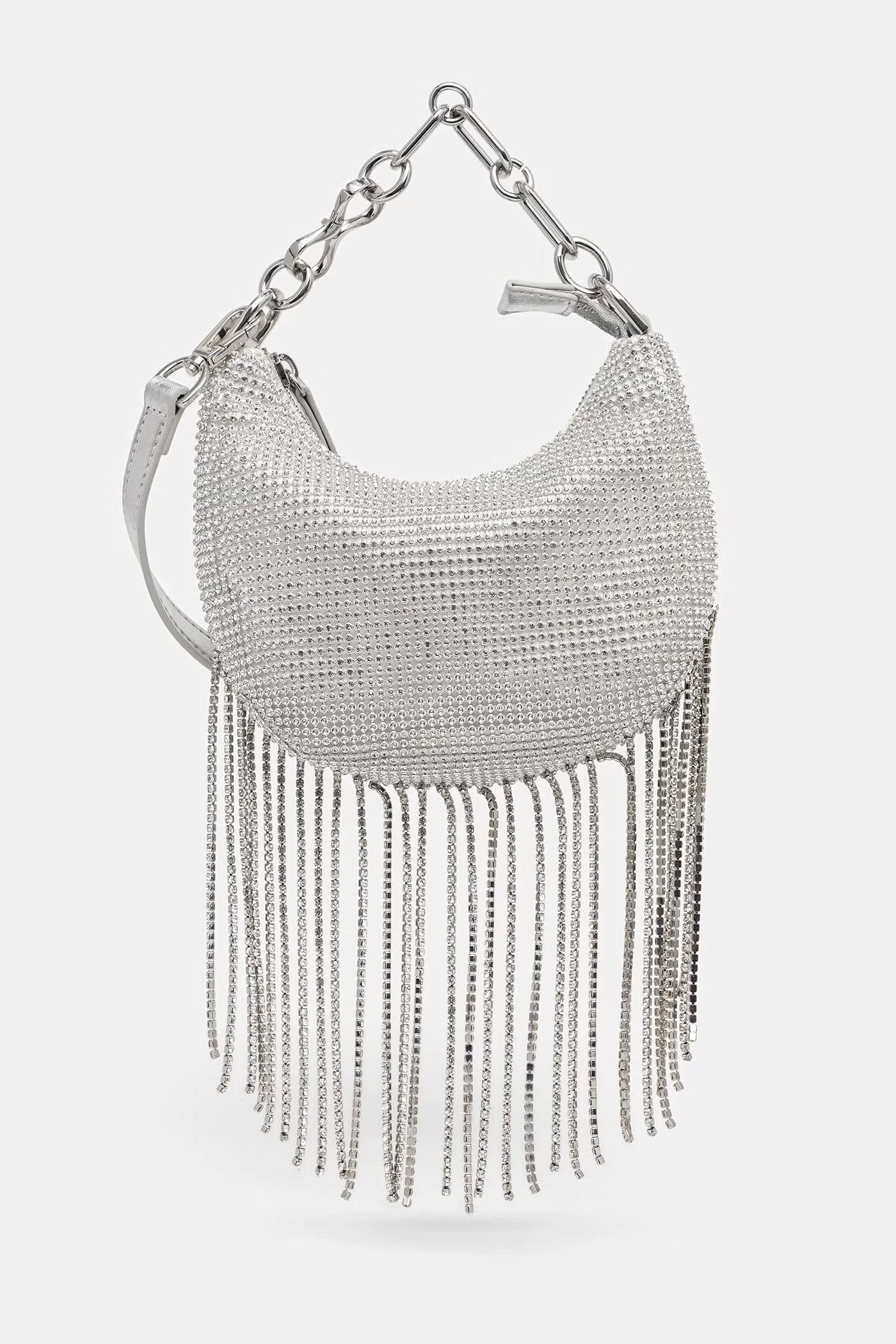 Сумка серебро для женщин - фото 2