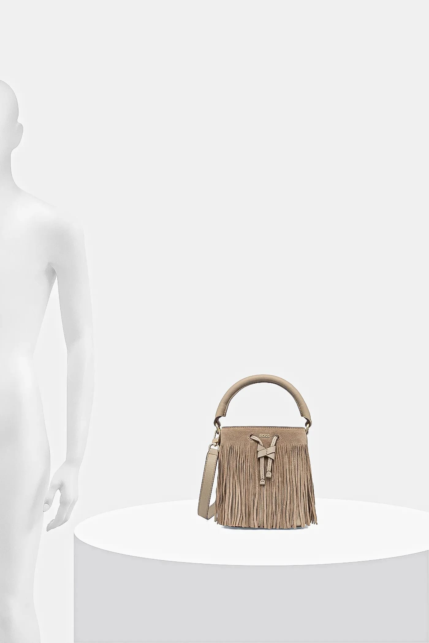 Кожаная сумка Lenah S Bucket FR - фото 6