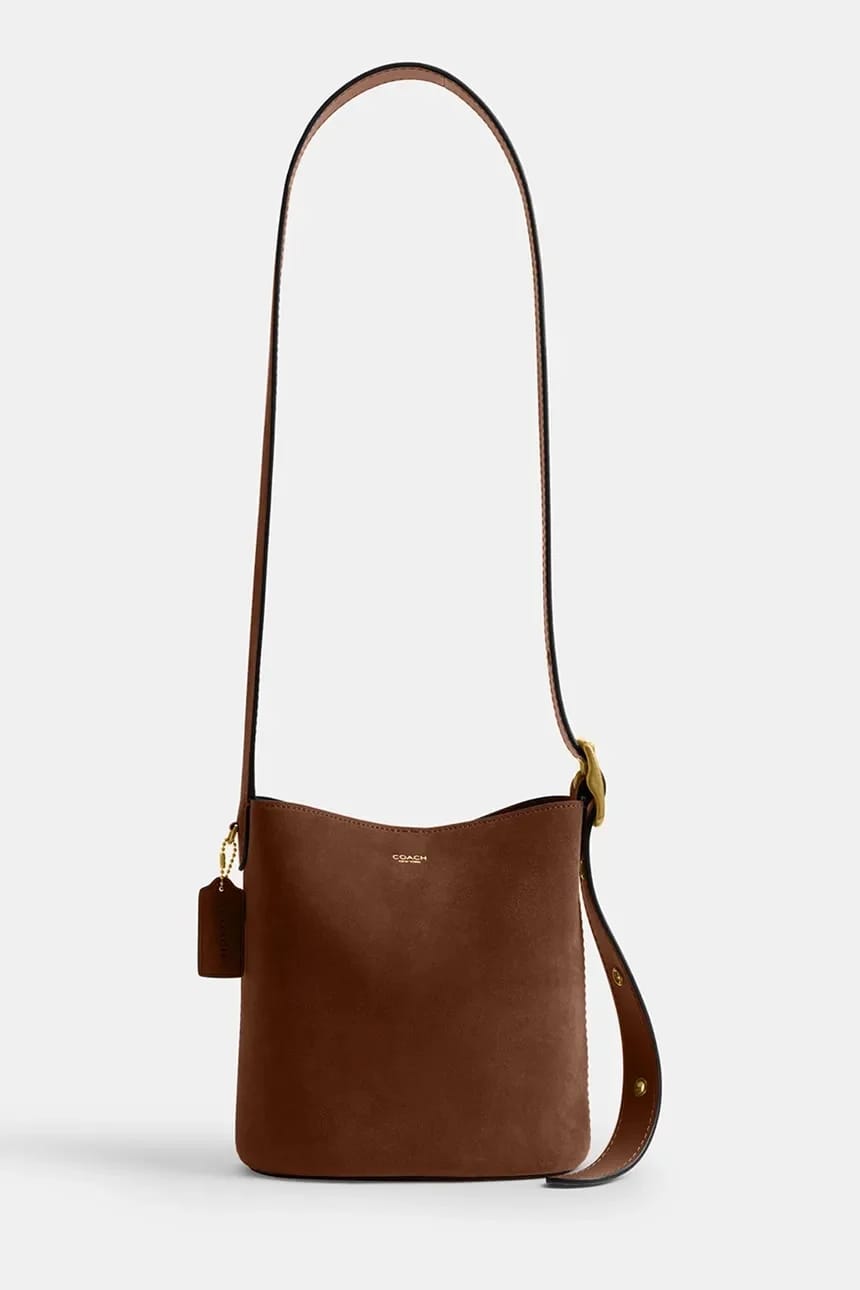 Замшевая сумка Bleecker Bucket 21 Suede