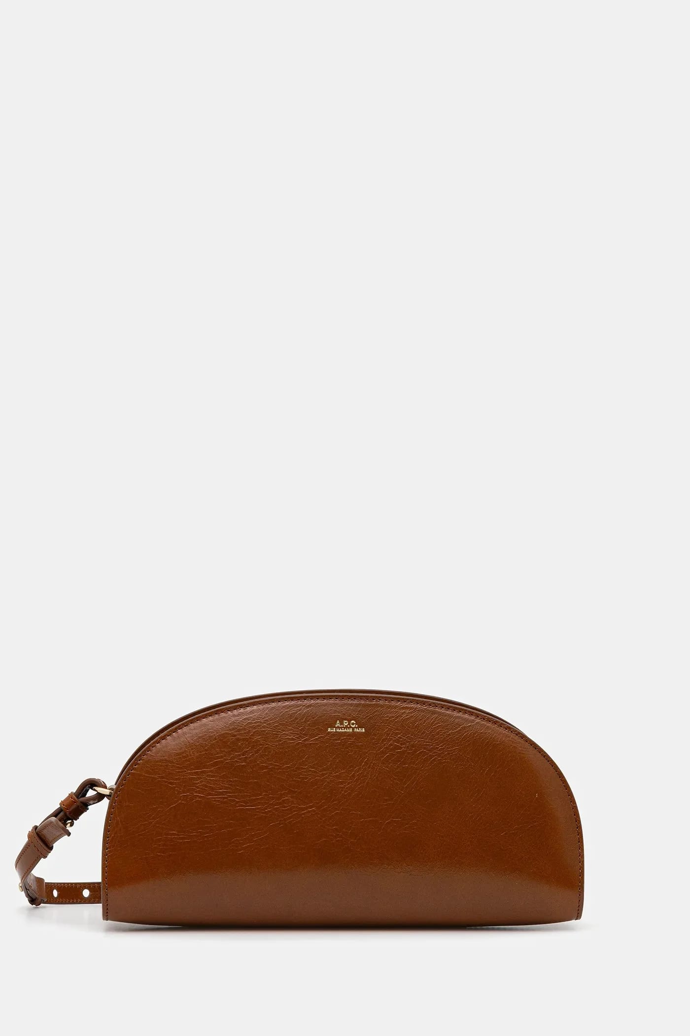 Кожаная сумка через плечо Sac demi Lune