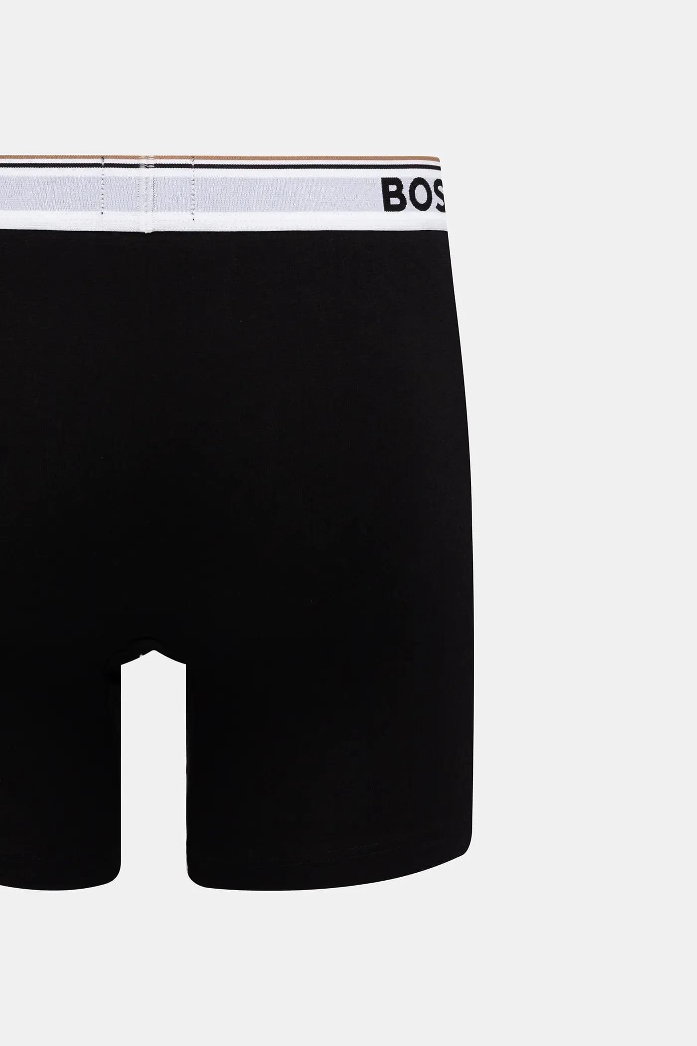 Комплект из трех боксеров BoxerBr 3P Power черный для мужчин - фото 6