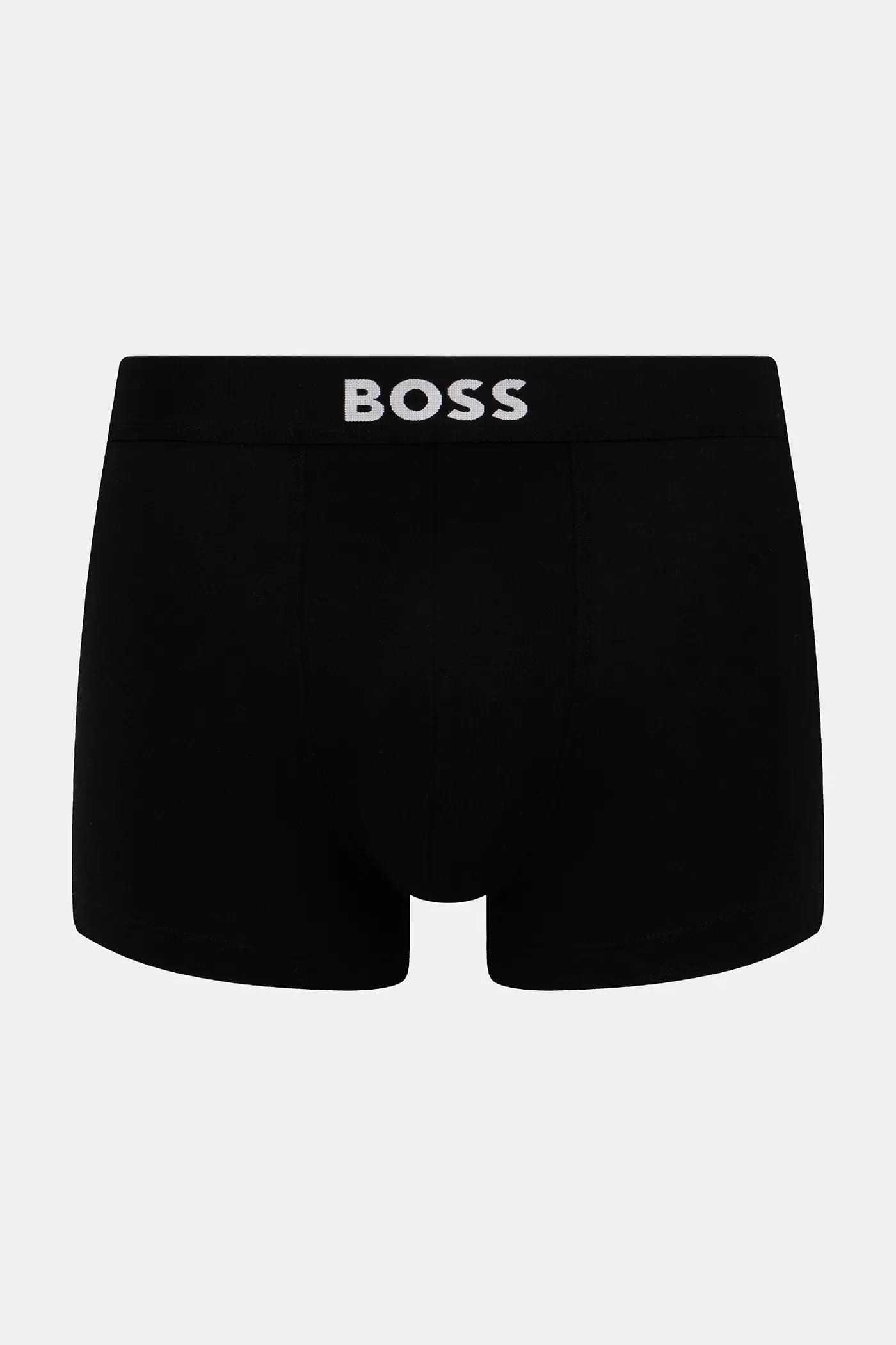 Trunk 3P BOSS ONE Комплект из трех боксеров-шорт черный для мужчин - фото 3