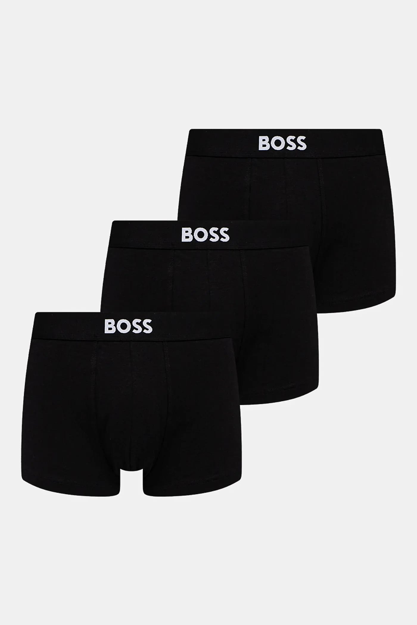 Trunk 3P BOSS ONE Комплект из трех боксеров-шорт черный для мужчин - фото 2