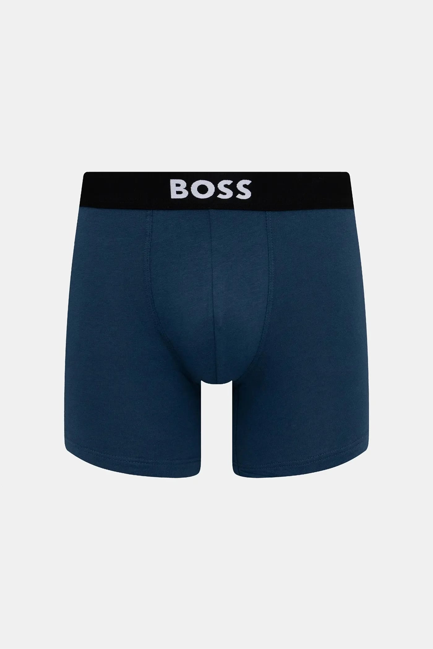 Приталенные мужские боксеры из хлопка с эластаном BoxerBr 3P BOSS ONE 3 шт. - фото 4