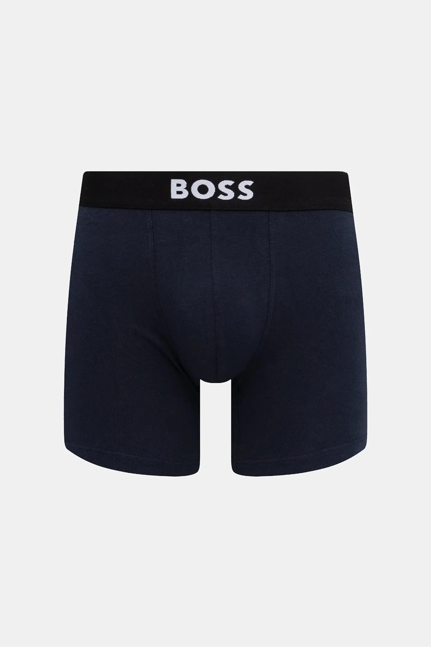 Приталенные мужские боксеры из хлопка с эластаном BoxerBr 3P BOSS ONE 3 шт. - фото 6