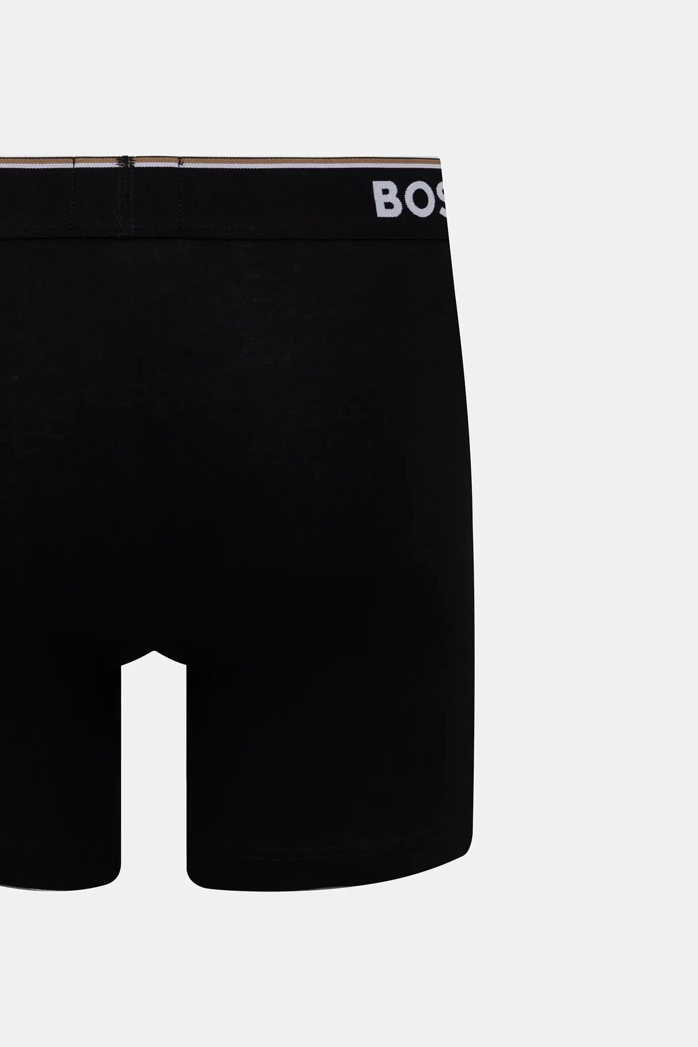 Комплект из трех боксеров BoxerBr 3P Power черный для мужчин - фото 7