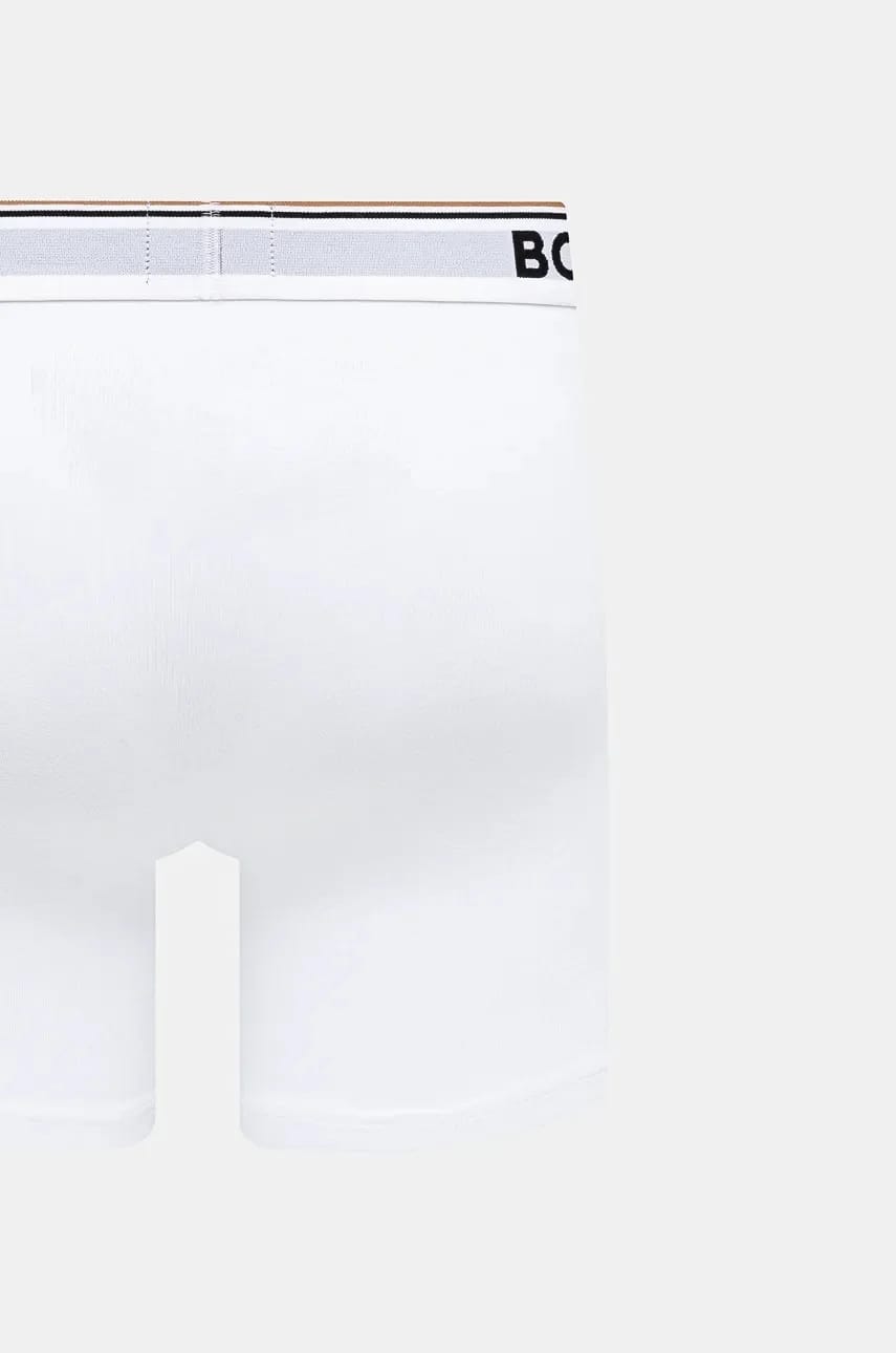 Комплект из трех боксеров BoxerBr 3P Power белый для мужчин - фото 3