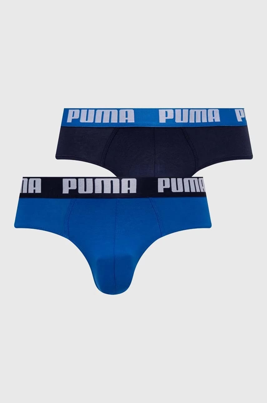 Мужские трусы из хлопка с эластаном Everyday Brief, 2 шт. синие для мужчин